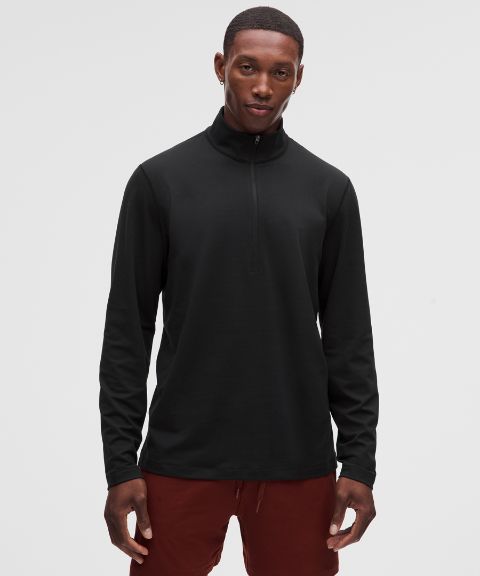 Мужская джерси Lululemon Mesh Soft с молнией