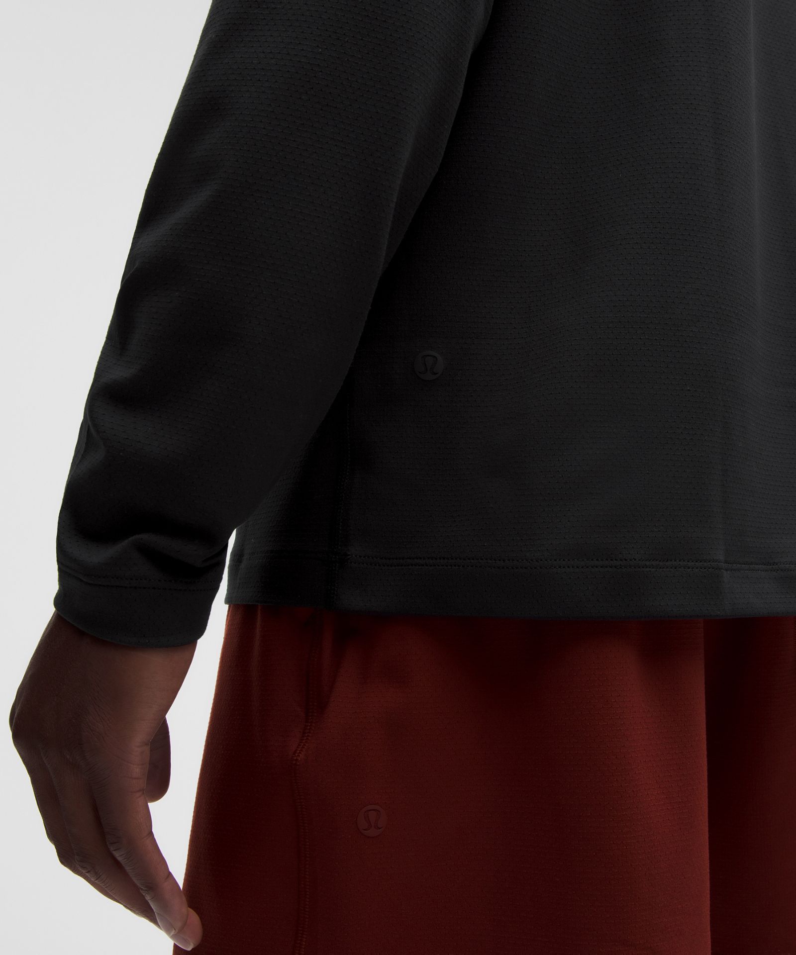 Мужская джерси Lululemon Mesh Soft с молнией — фото 5