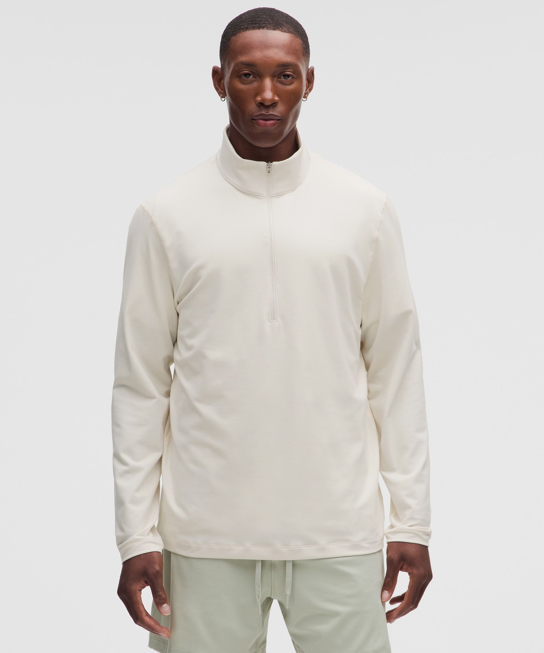 Mesh Soft Jersey Half Zip - image 4