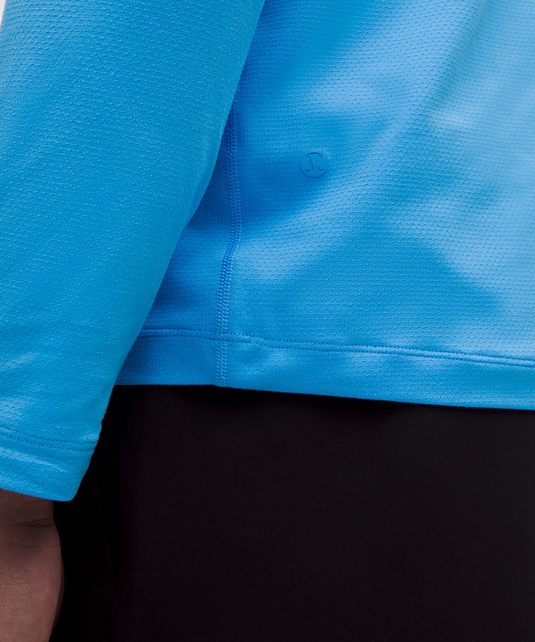 Mesh Soft Jersey Half Zip