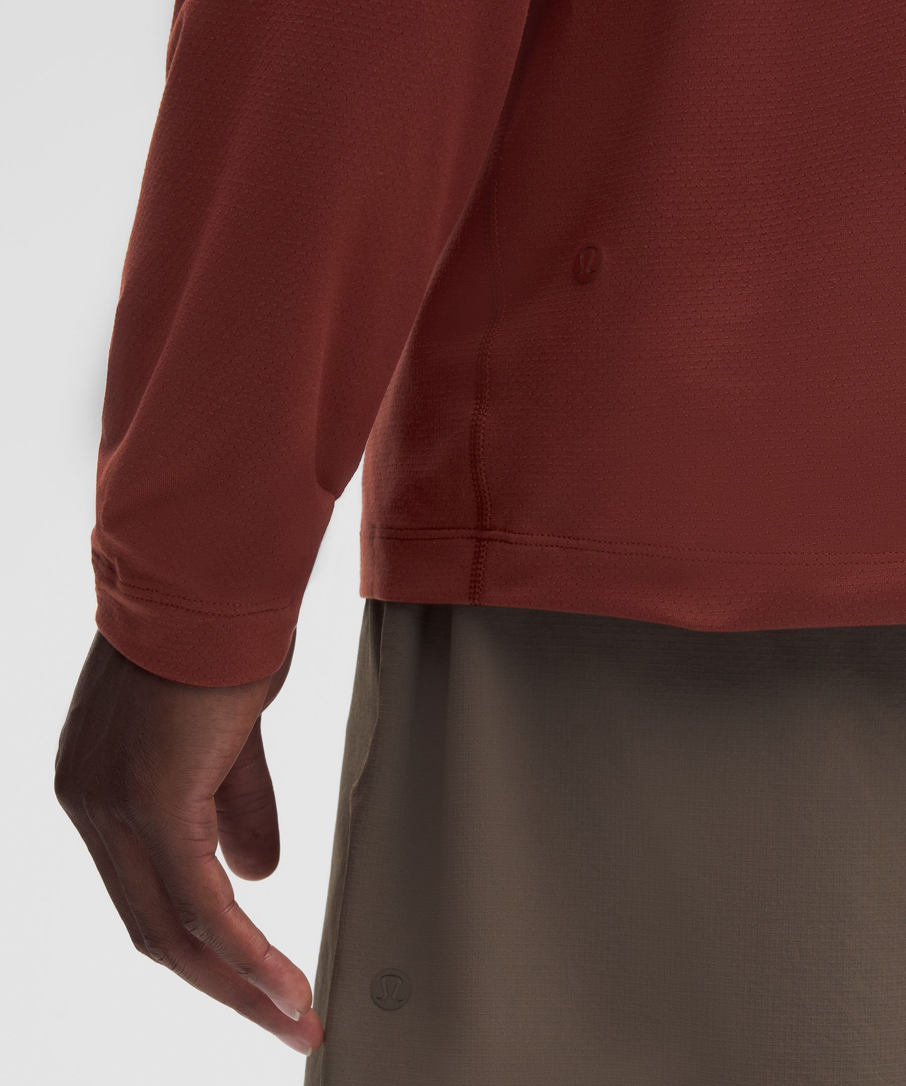 Mesh Soft Jersey Half Zip
