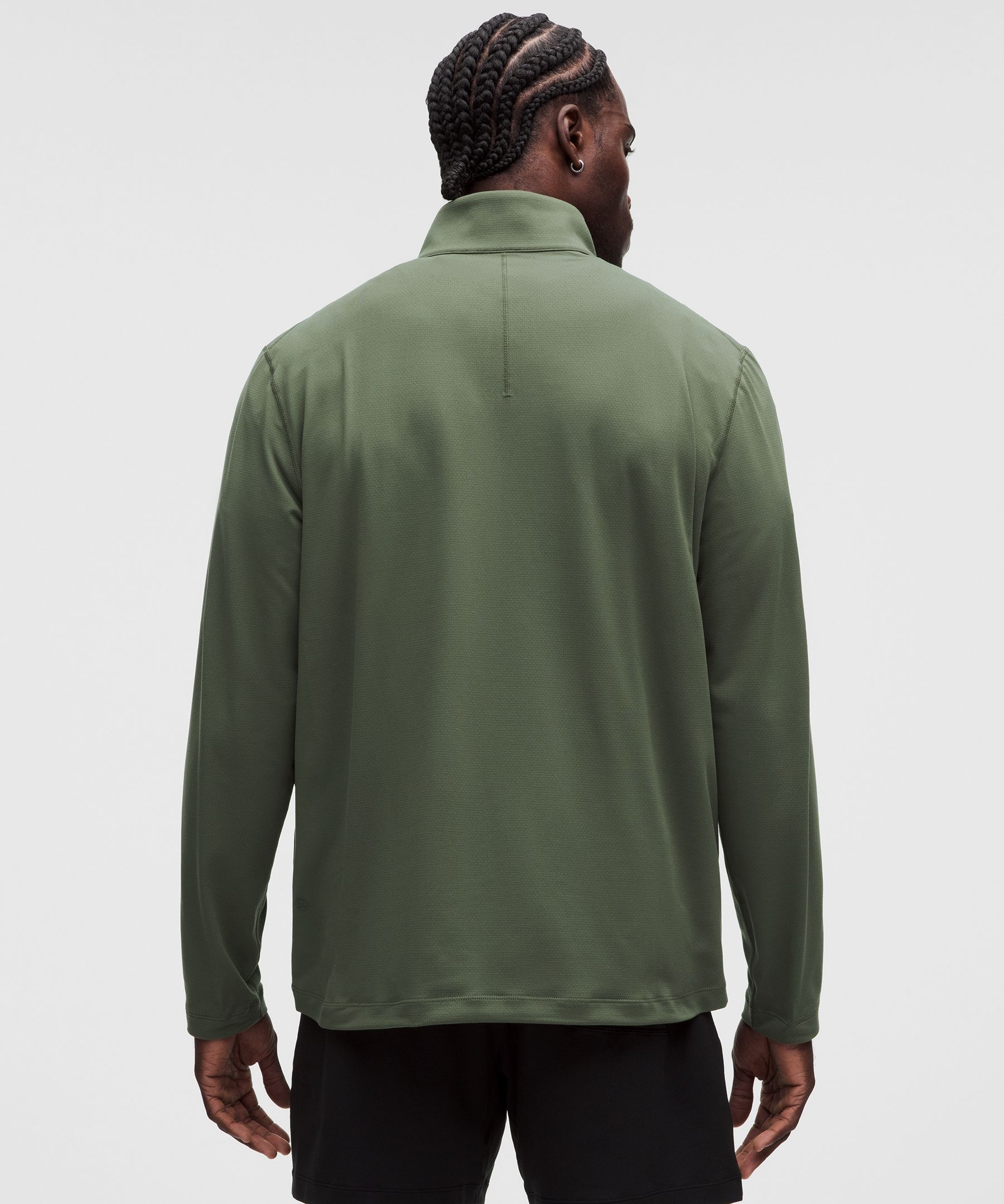 Mesh Soft Jersey Half Zip