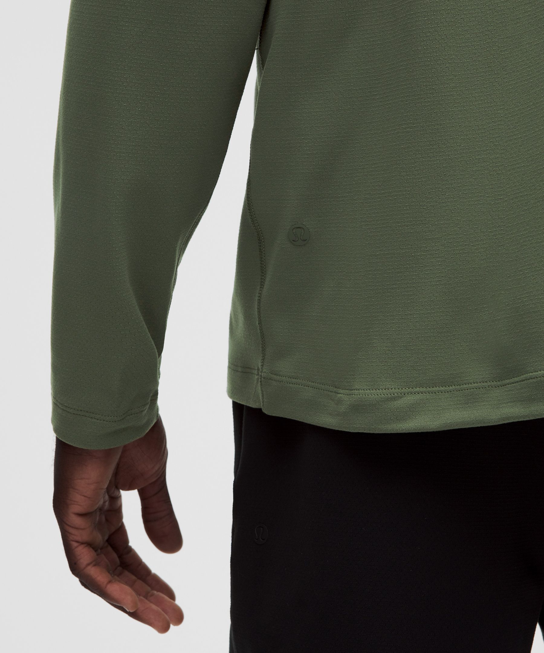 Mesh Soft Jersey Half Zip