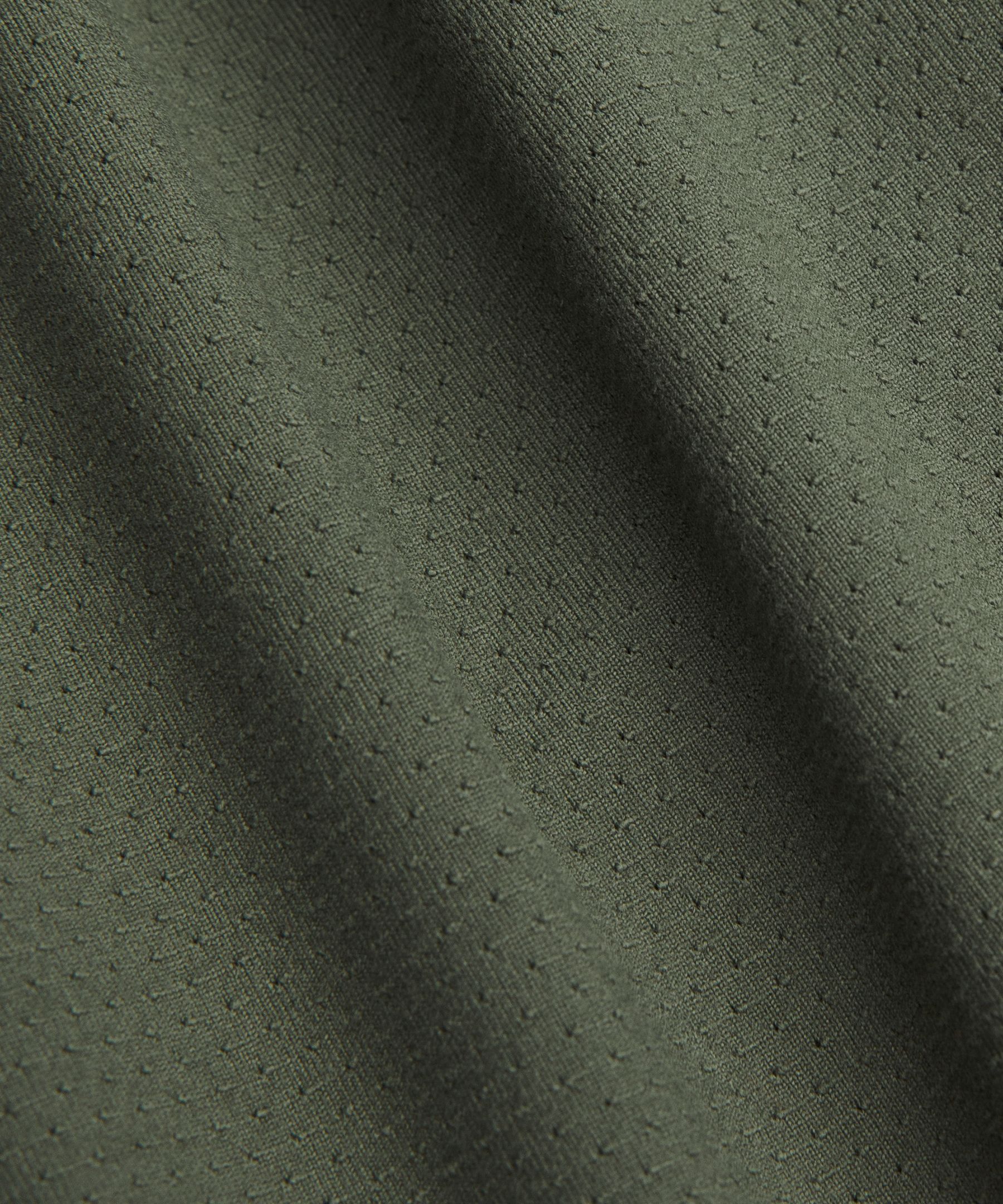 Mesh Soft Jersey Half Zip