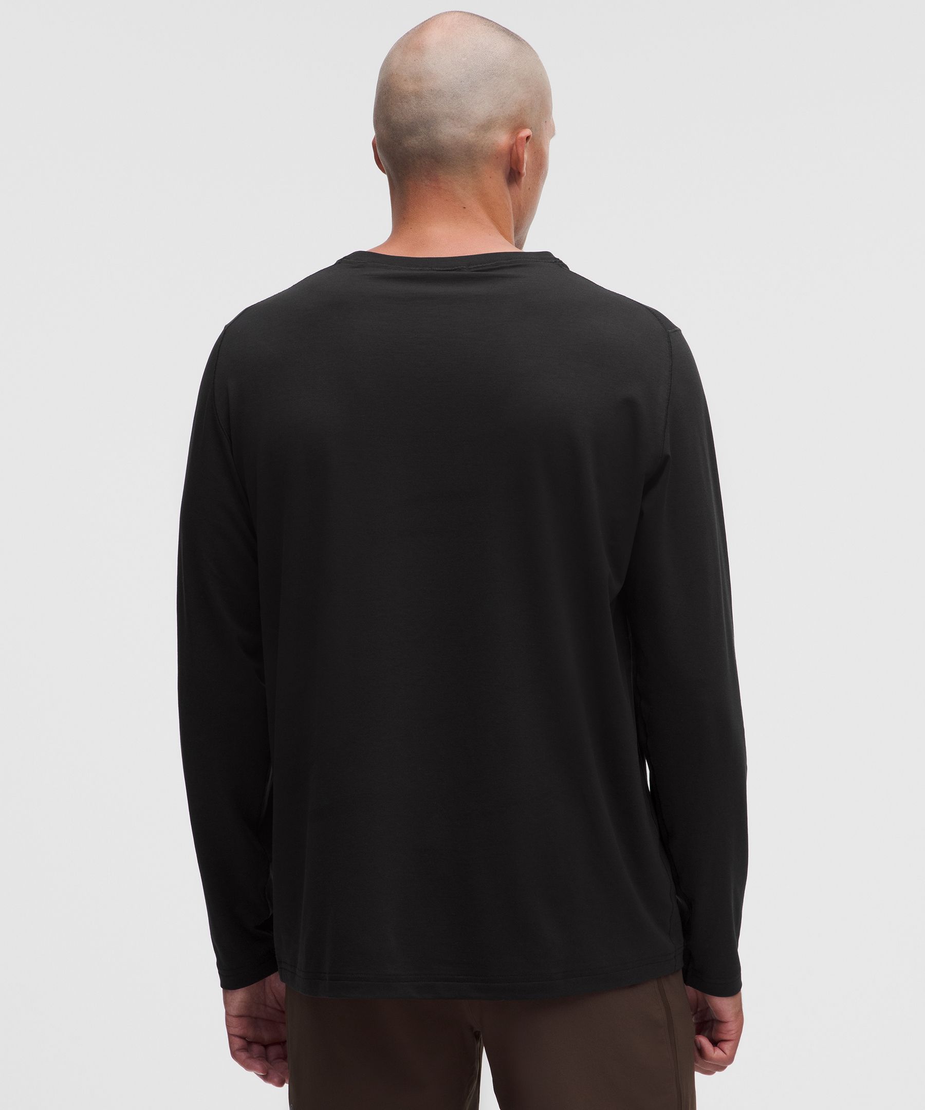 Langarmshirt in Classic Fit aus Baumwollgemisch
