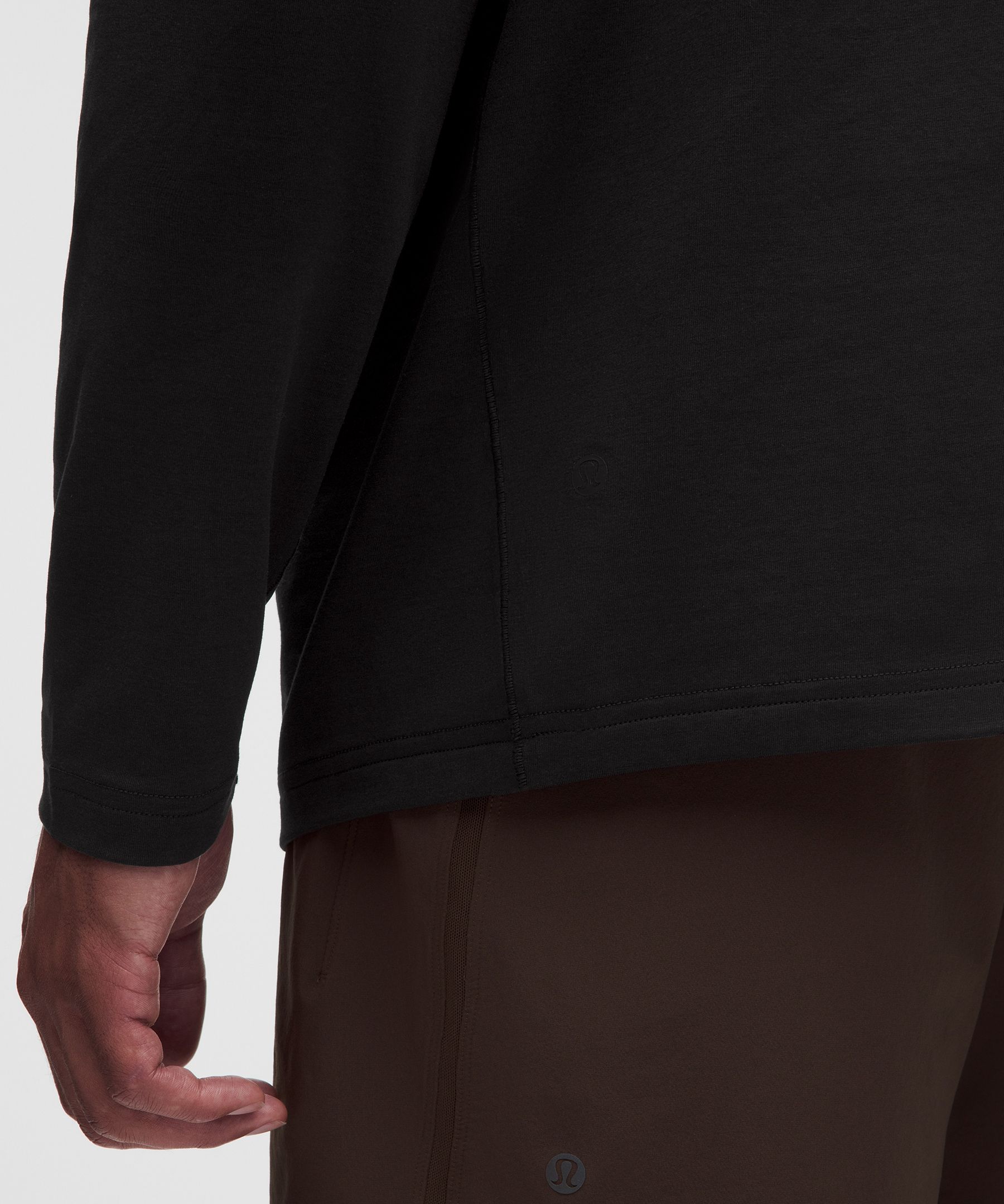 Langarmshirt in Classic Fit aus Baumwollgemisch