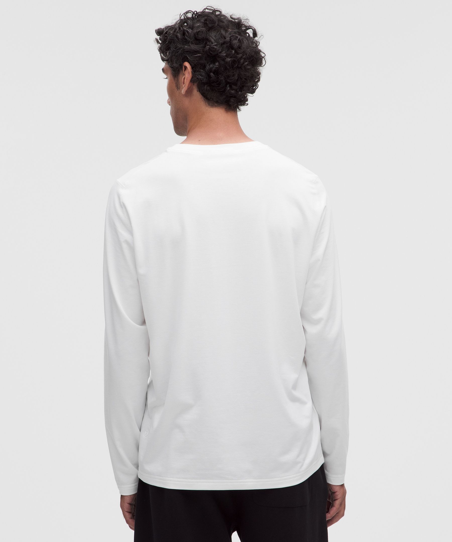 Everyday Cotton-Blend Classic Long-Sleeve T-Shirt