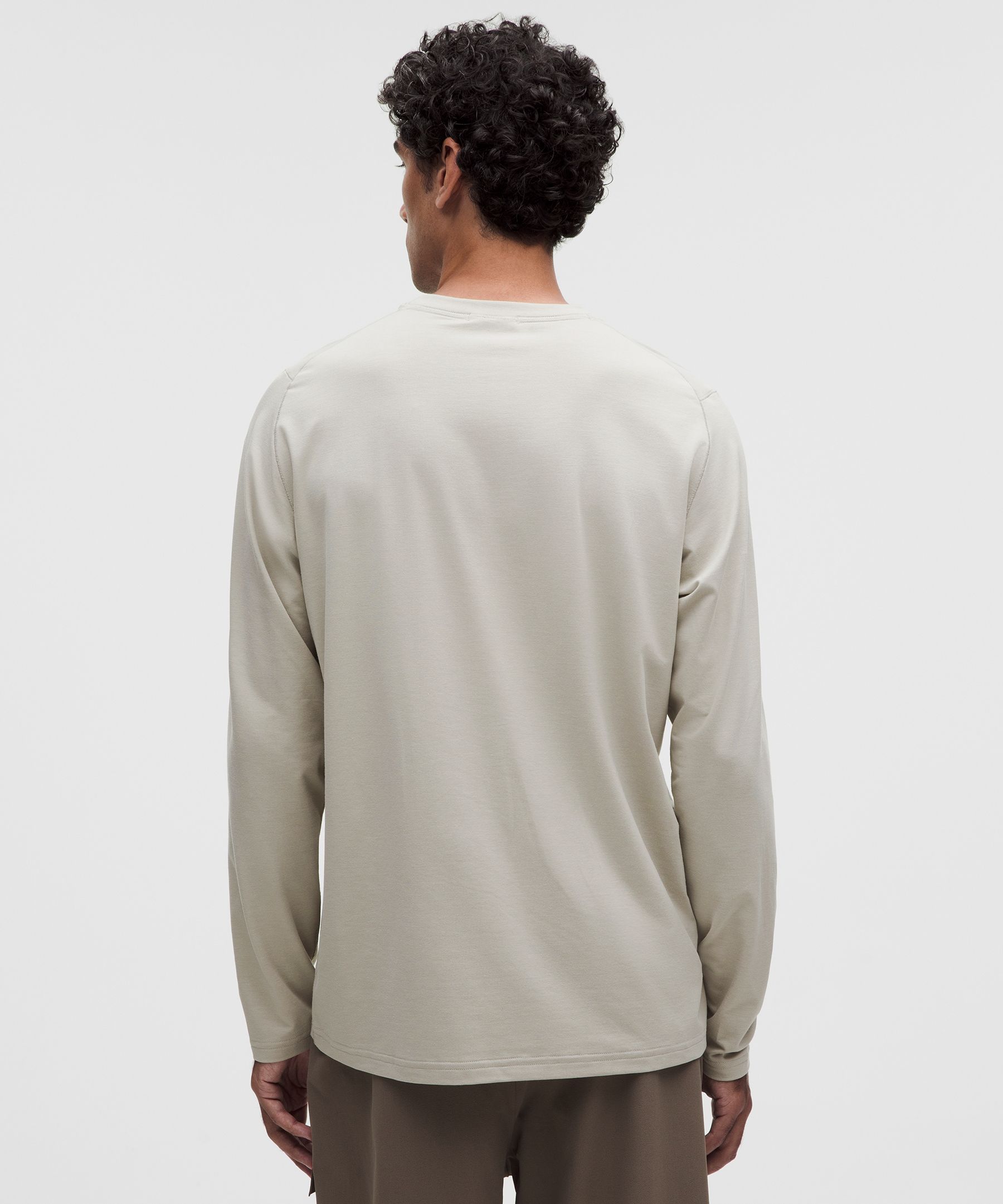 Everyday Cotton-Blend Classic Long-Sleeve T-Shirt