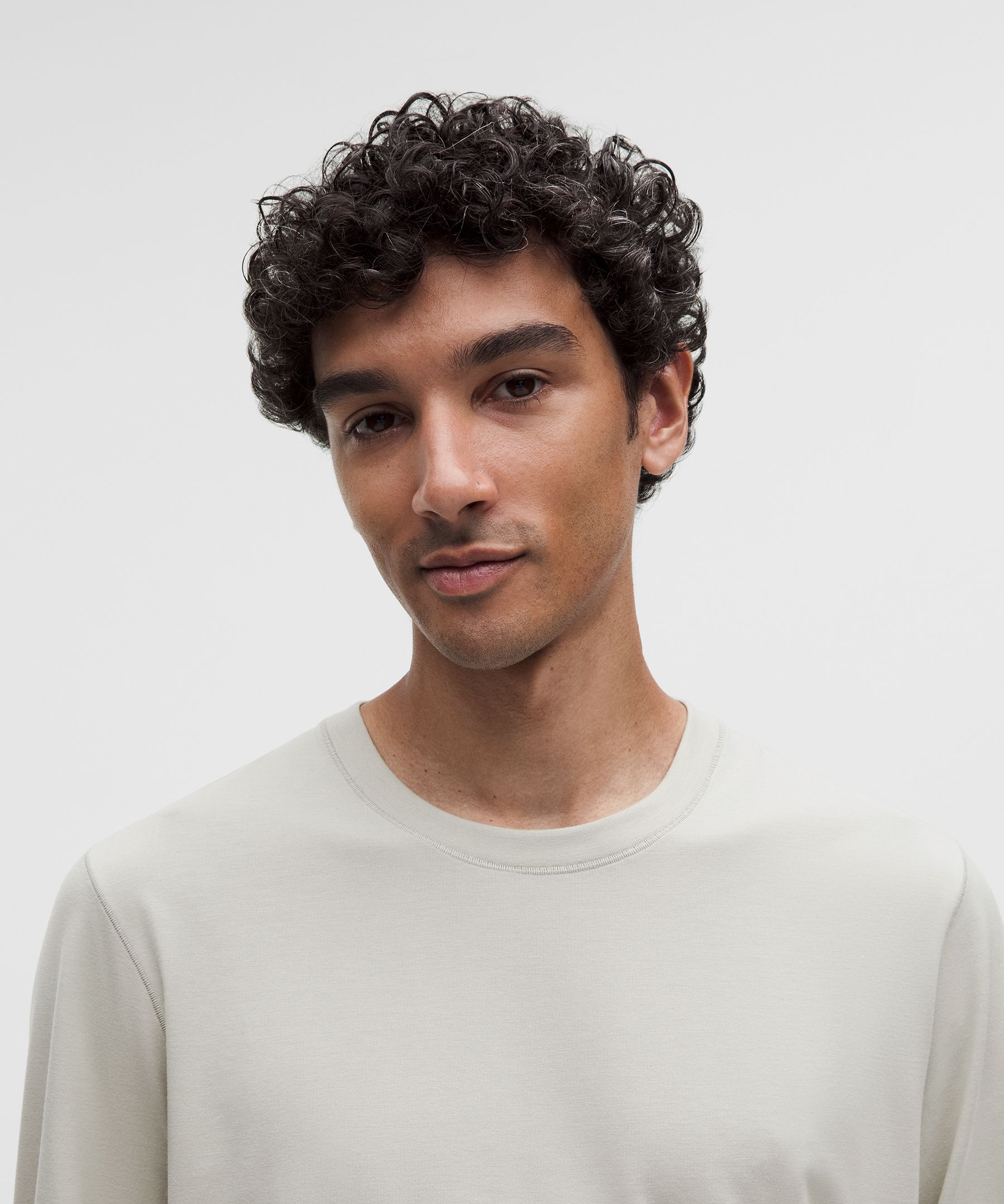 Everyday Cotton-Blend Classic Long-Sleeve T-Shirt