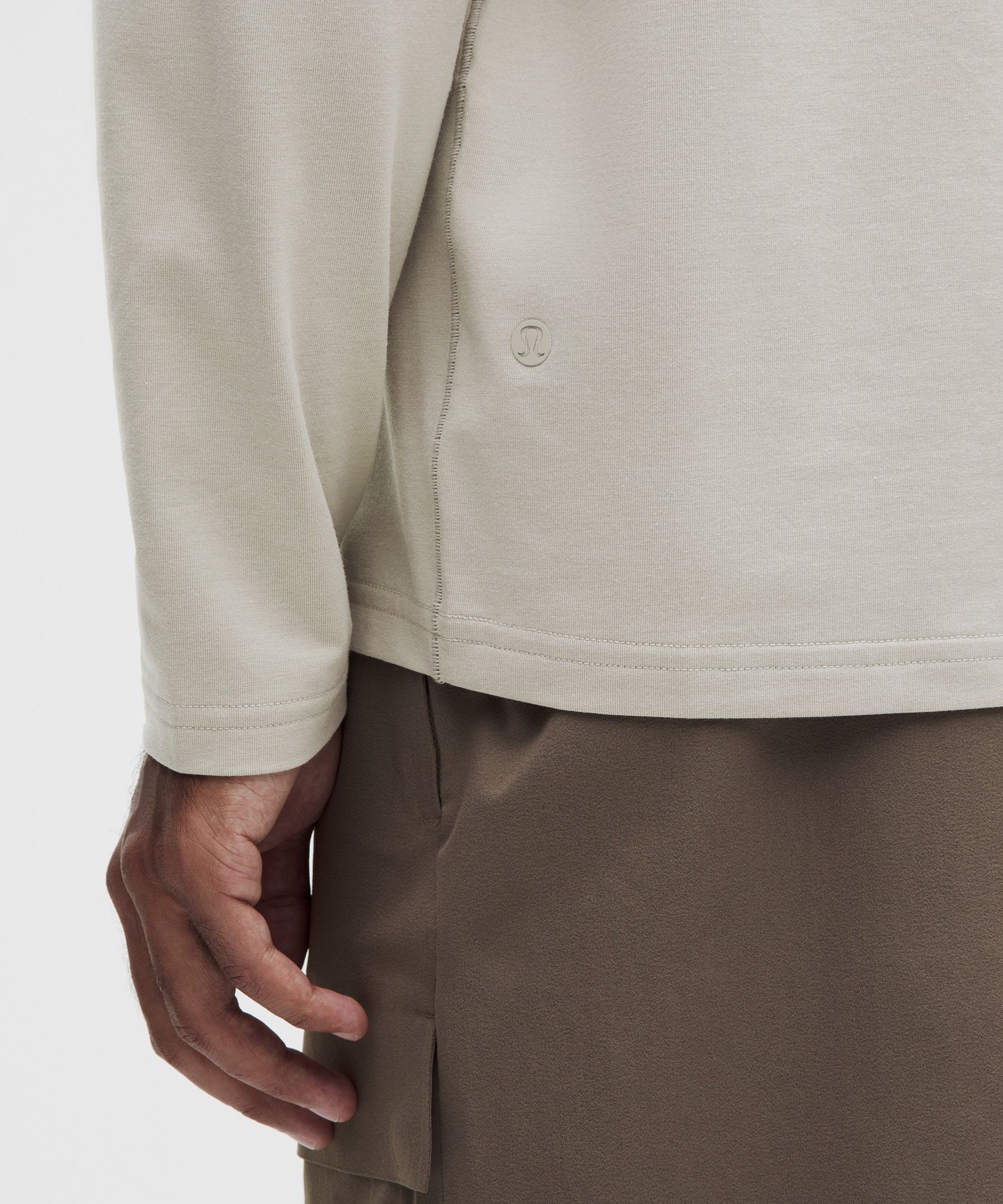 Everyday Cotton-Blend Classic Long-Sleeve T-Shirt