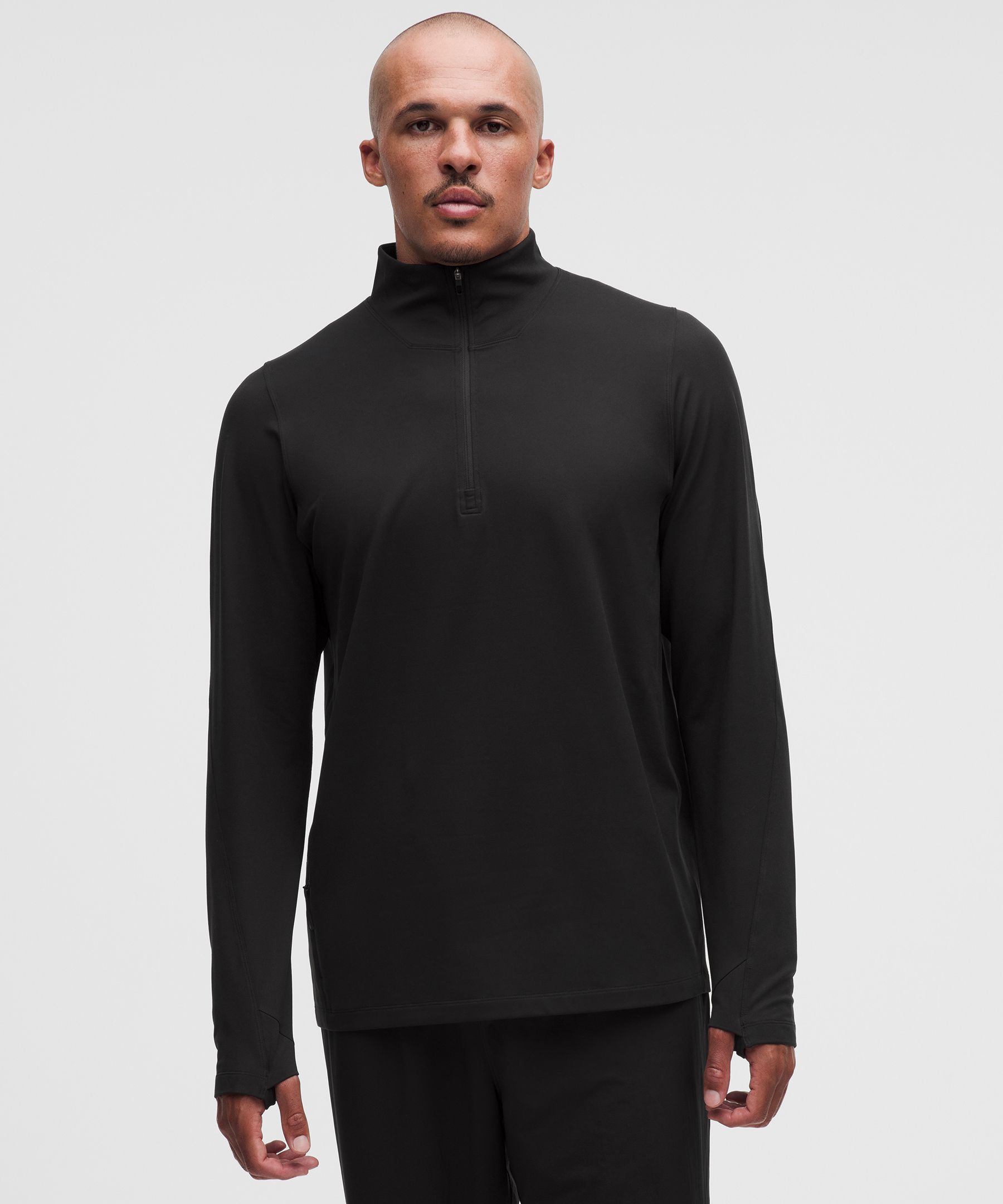 Rulu Fleece Half-Zip Long-Sleeve Shirt