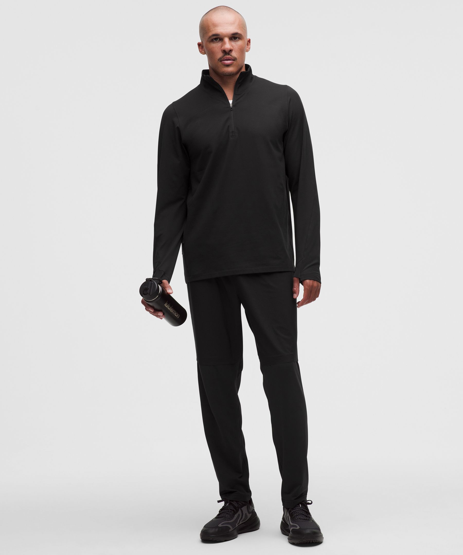 Rulu Fleece Half-Zip Long-Sleeve Shirt
