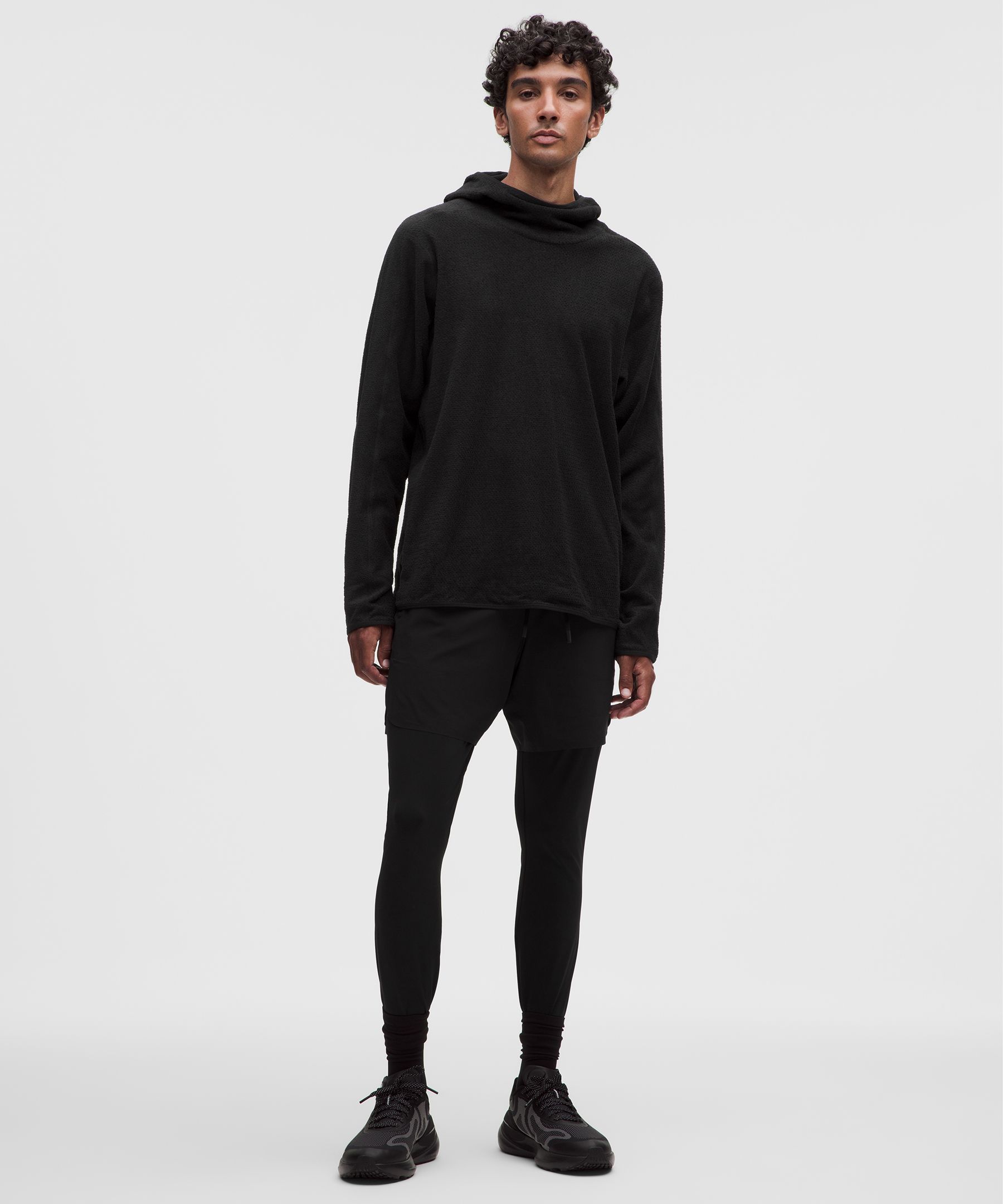 Mesh Fleece Running Hoodie