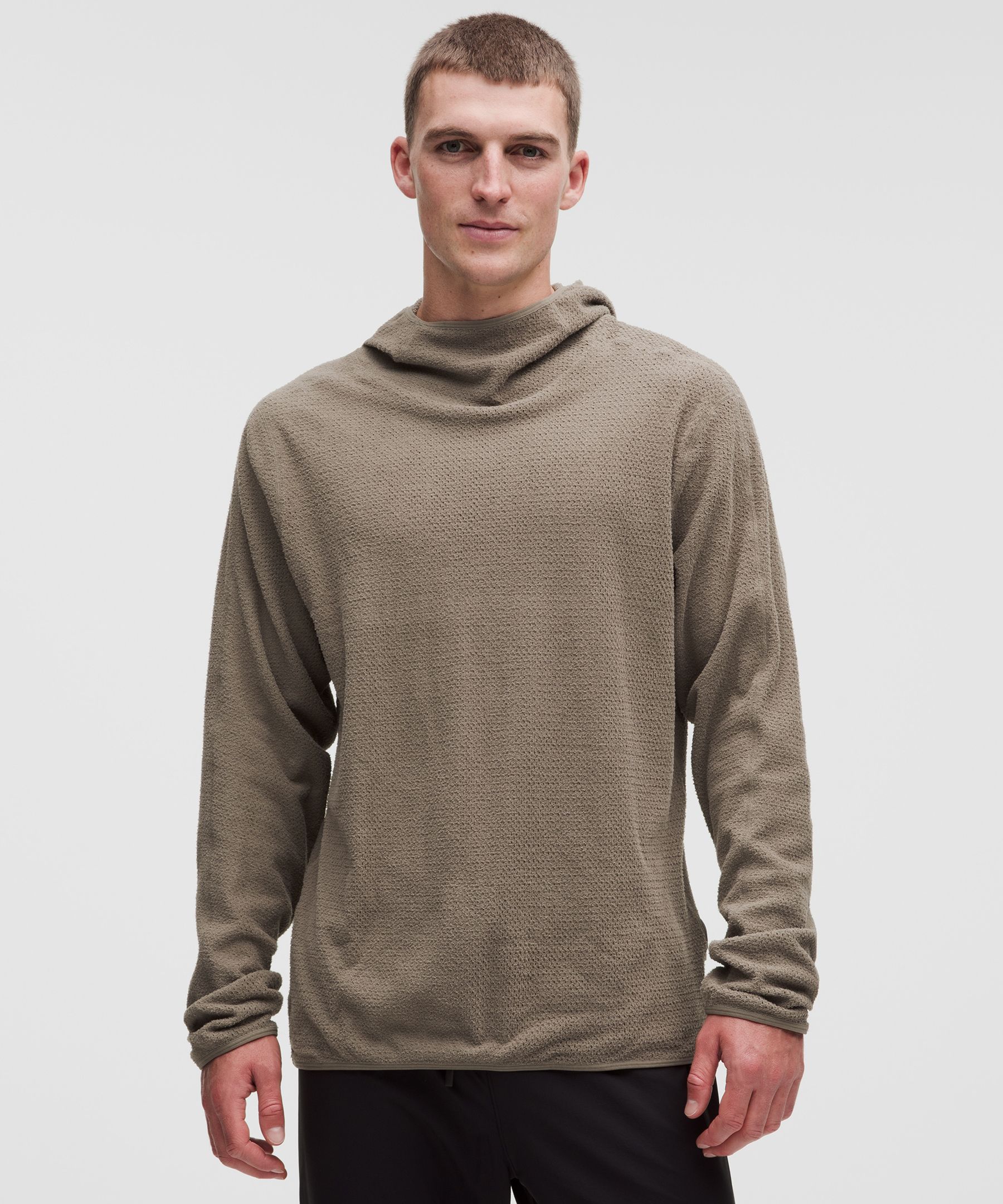 Mesh Fleece Running Hoodie