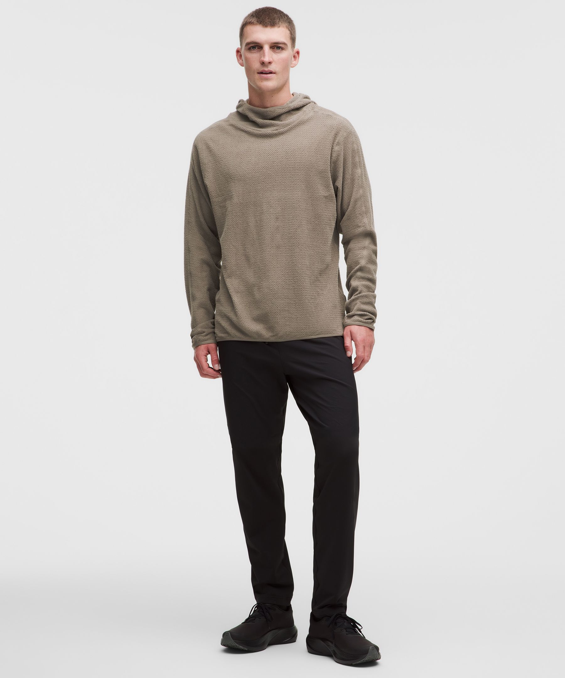 Mesh Fleece Running Hoodie