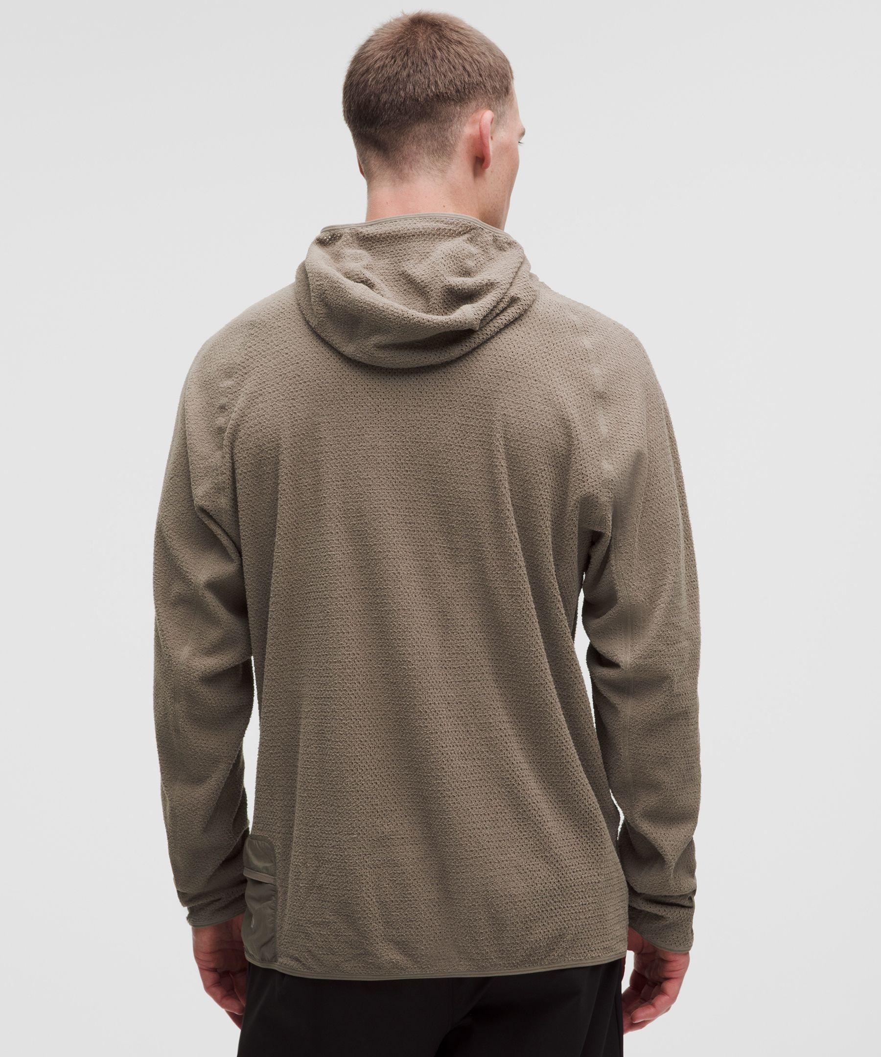 Mesh Fleece Running Hoodie