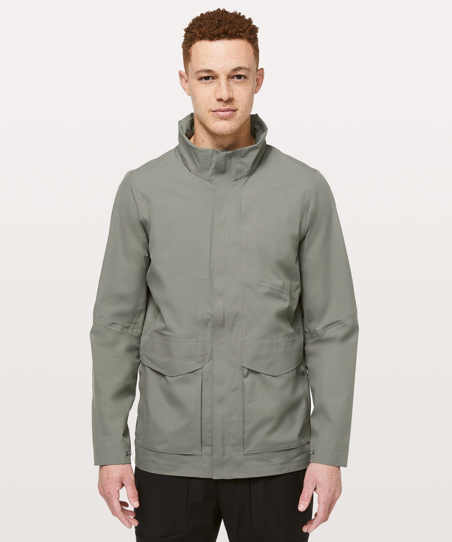 Lululemon Storm Field Jacket In Grey Sage | ModeSens