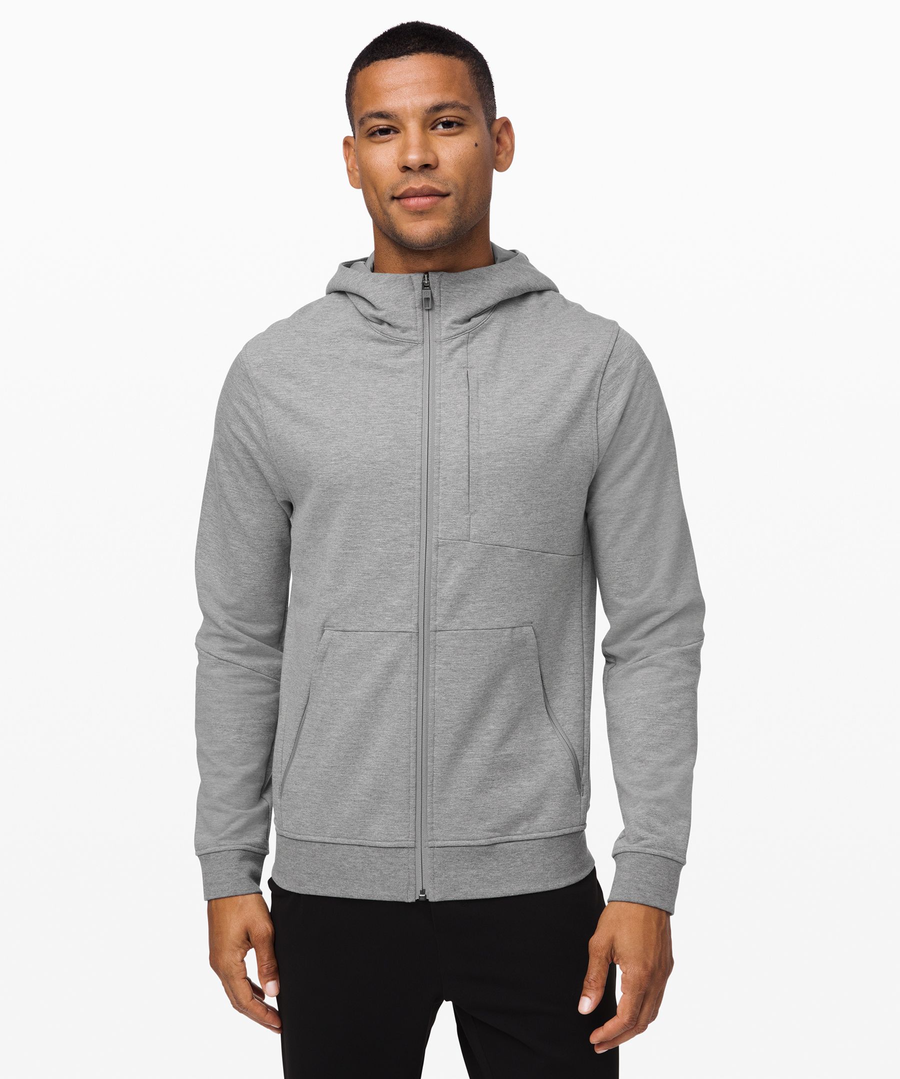 city sweat zip hoodie