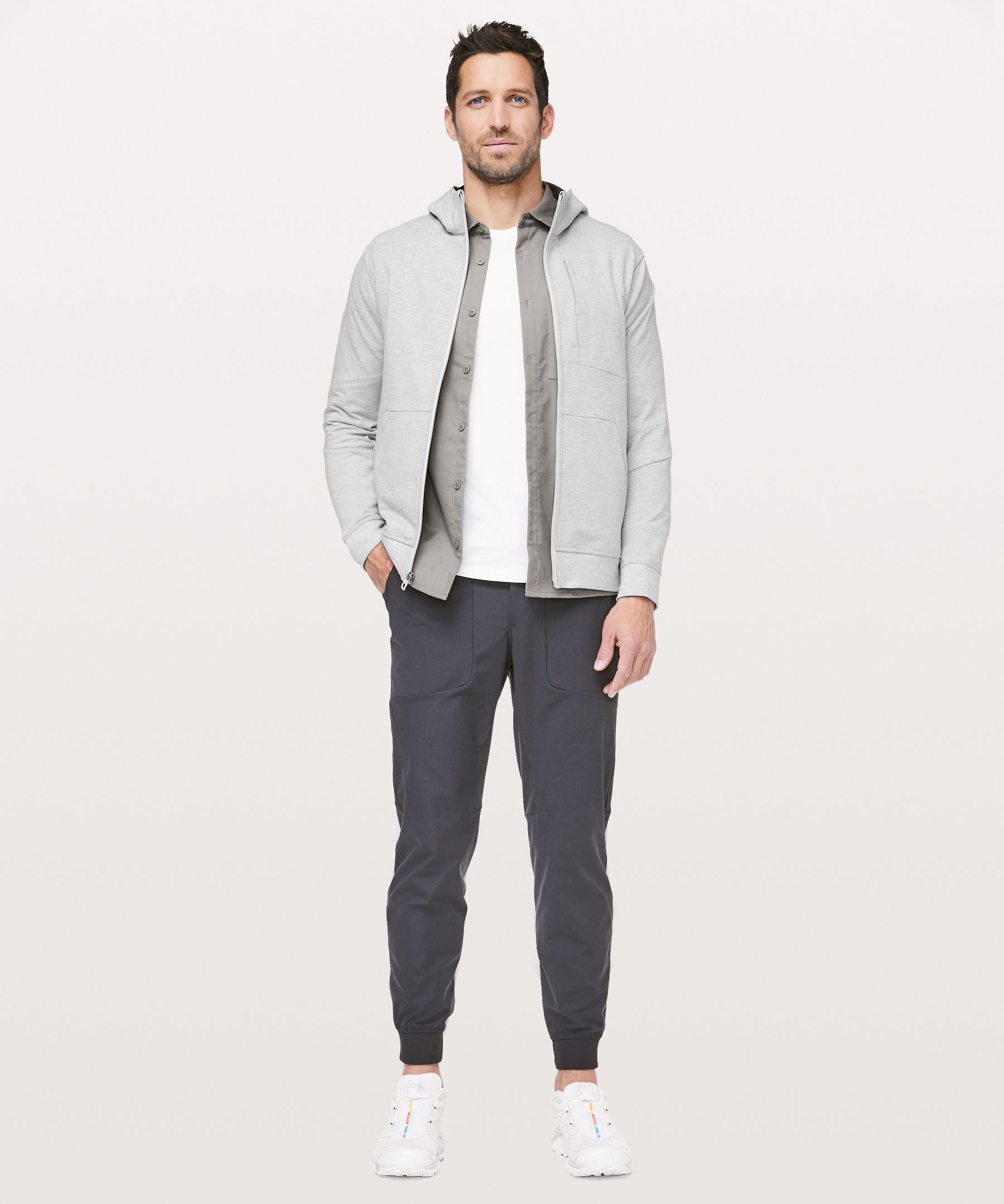 Lululemon City Sweat Full-zip Hoodie - Raw Linen