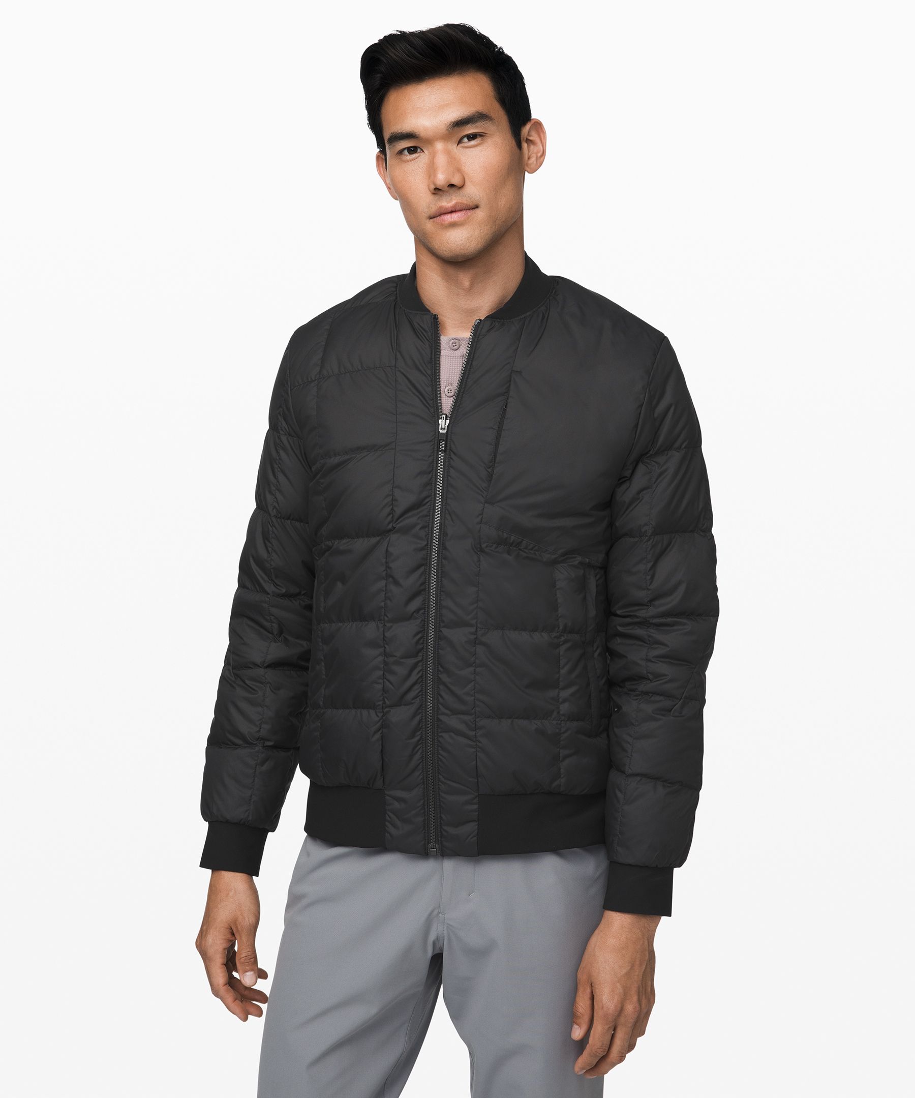 lululemon mens bomber jacket