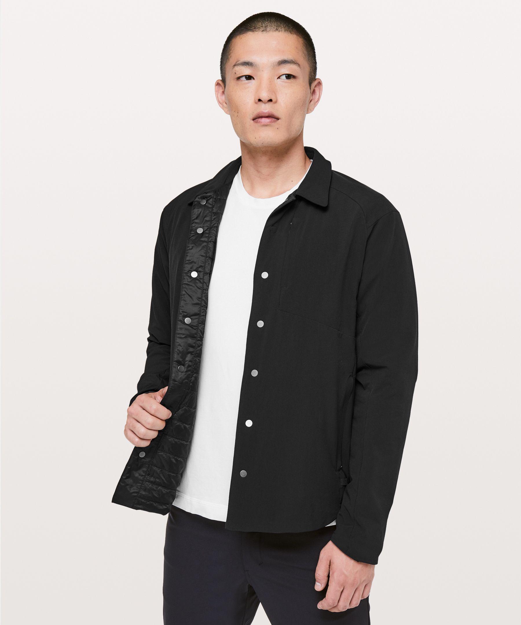 Reversible on sale shirt jacket