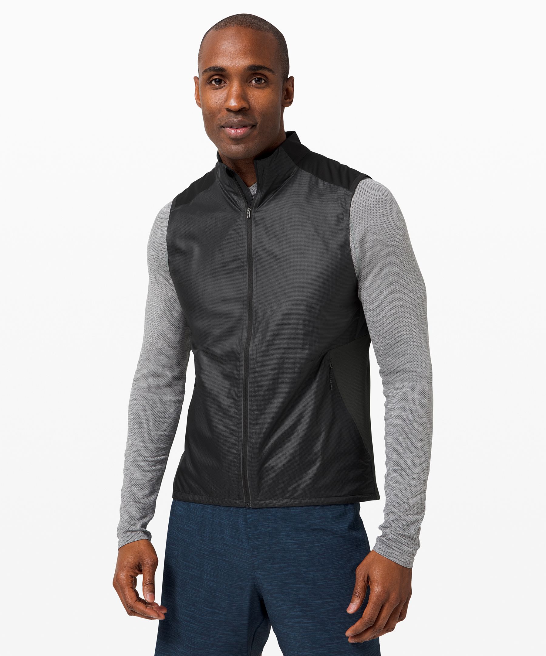 Lululemon Fast And Free Vest In Black