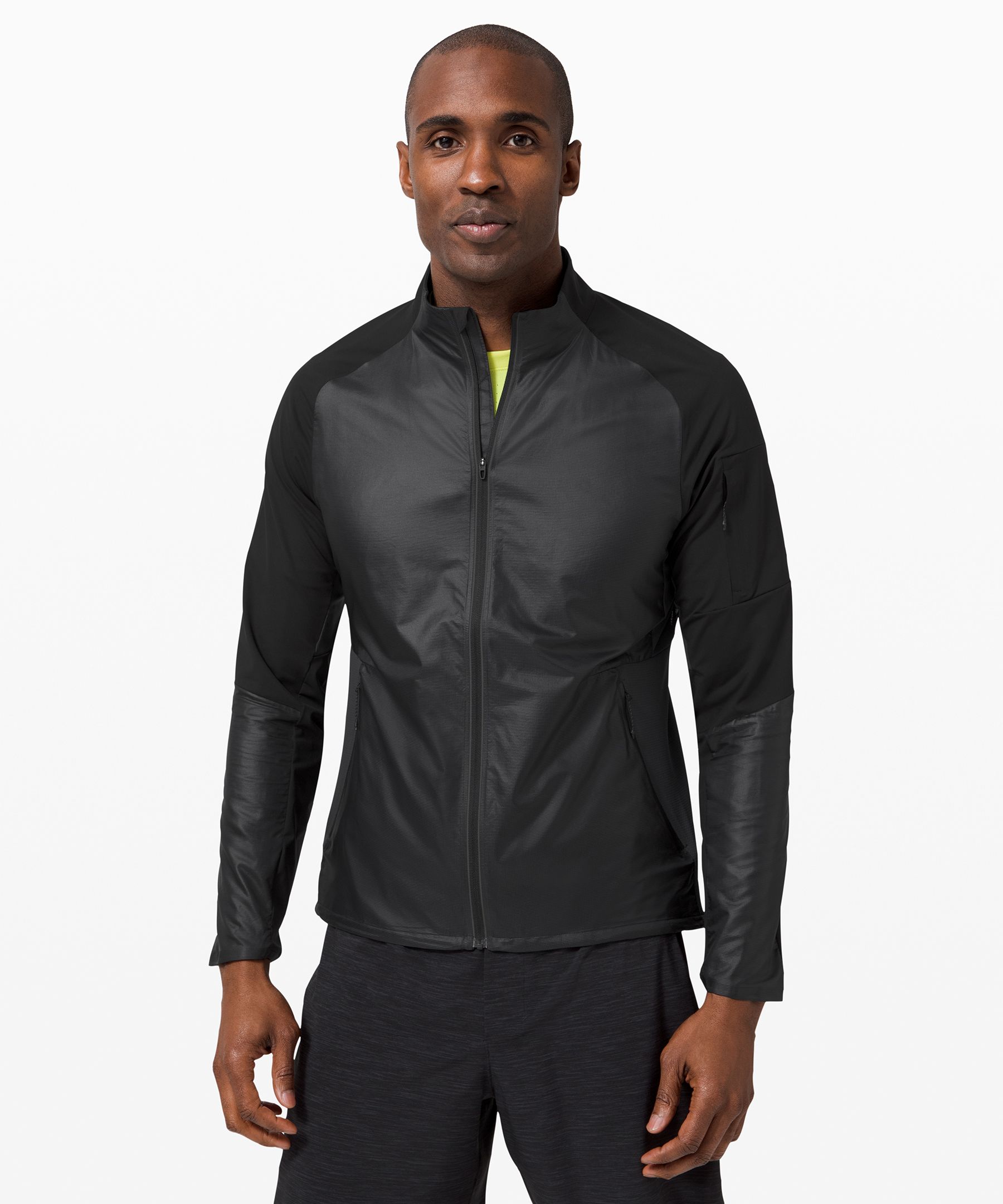 Lululemon Fast And Free Jacket In Black