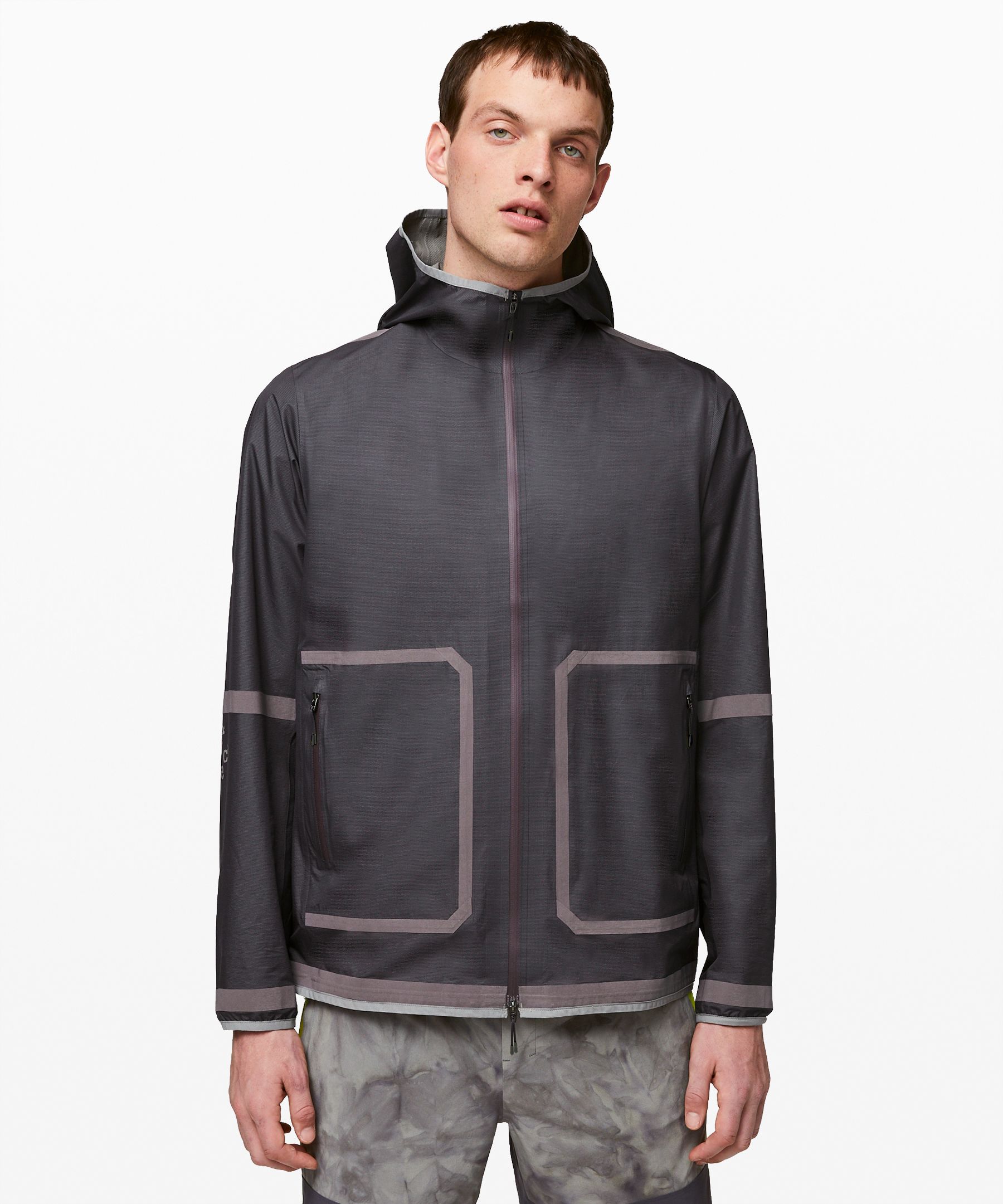 Lululemon Take The Moment Jacket * X Robert Geller In Grey