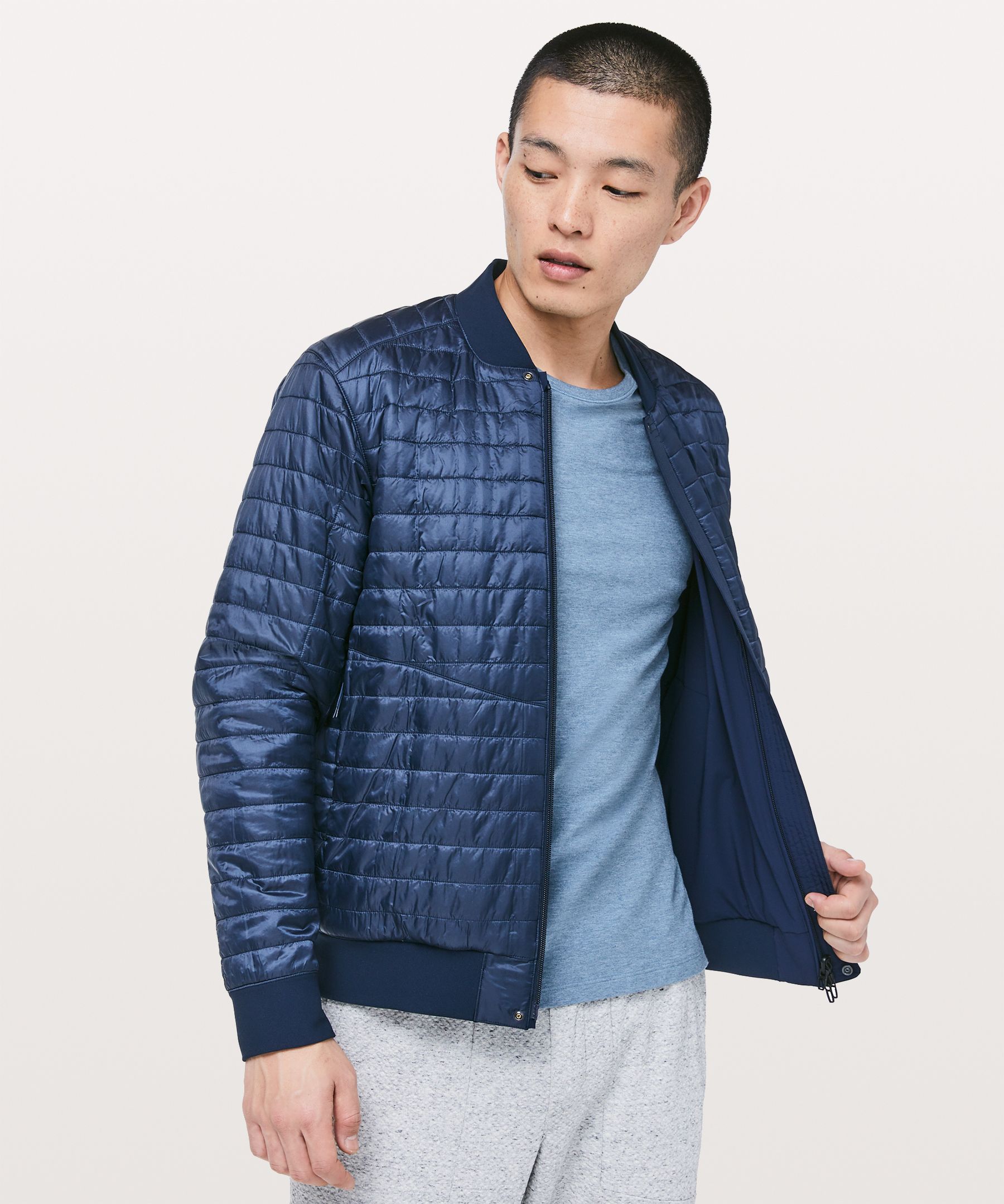 Lululemon reversible bomber jacket hotsell