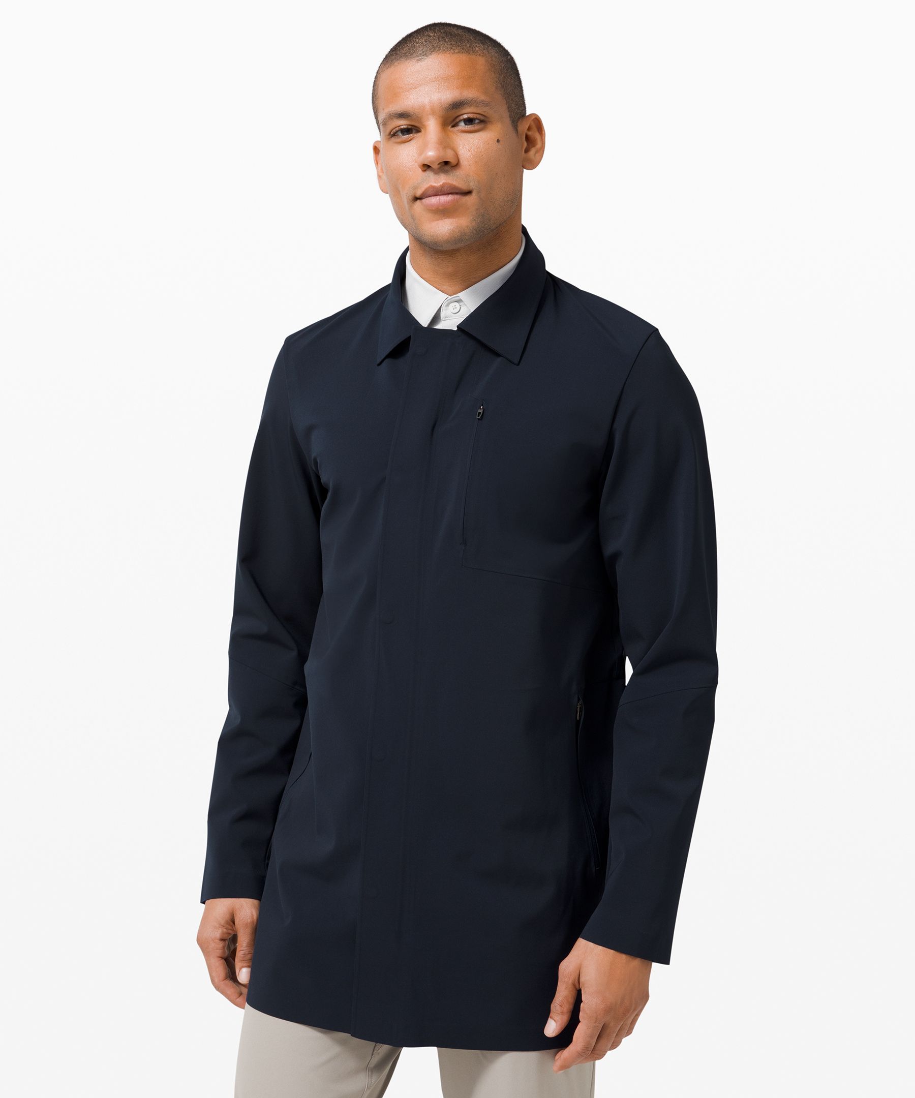 Lululemon Drivers Coat In True Navy