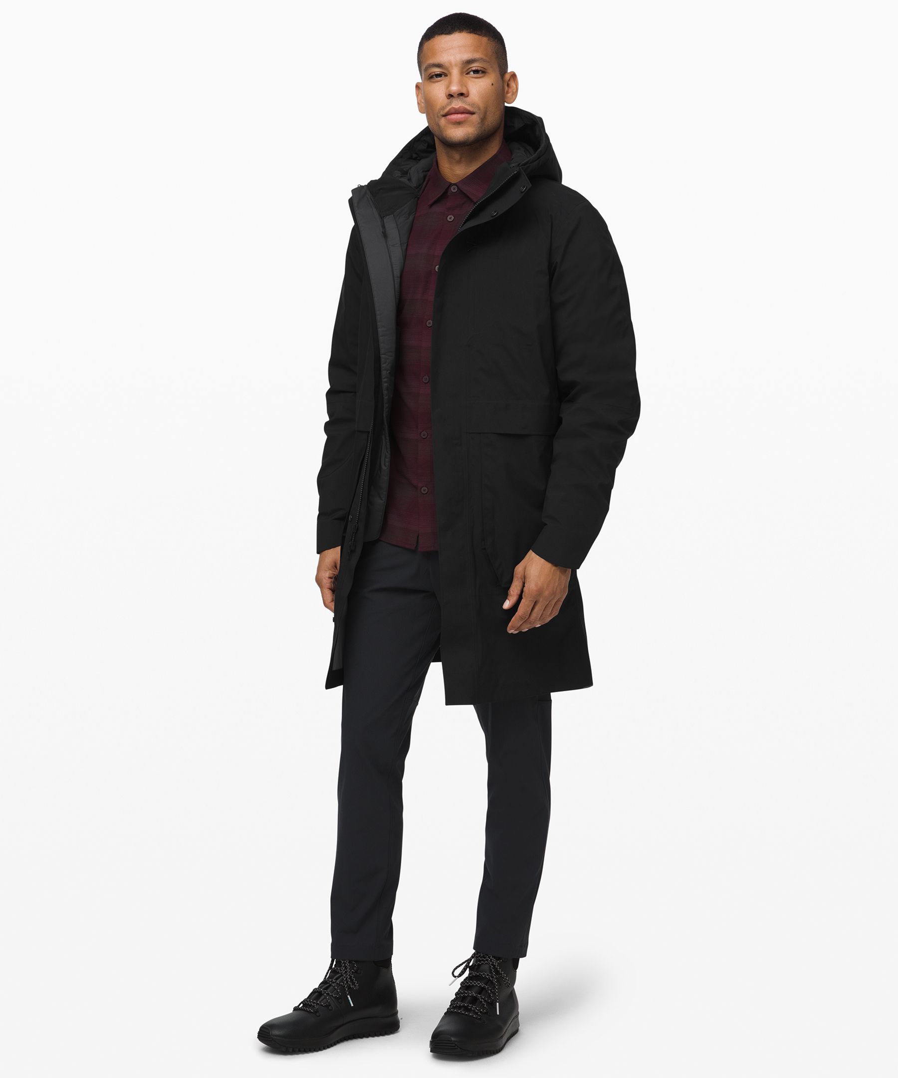 lululemon parka mens