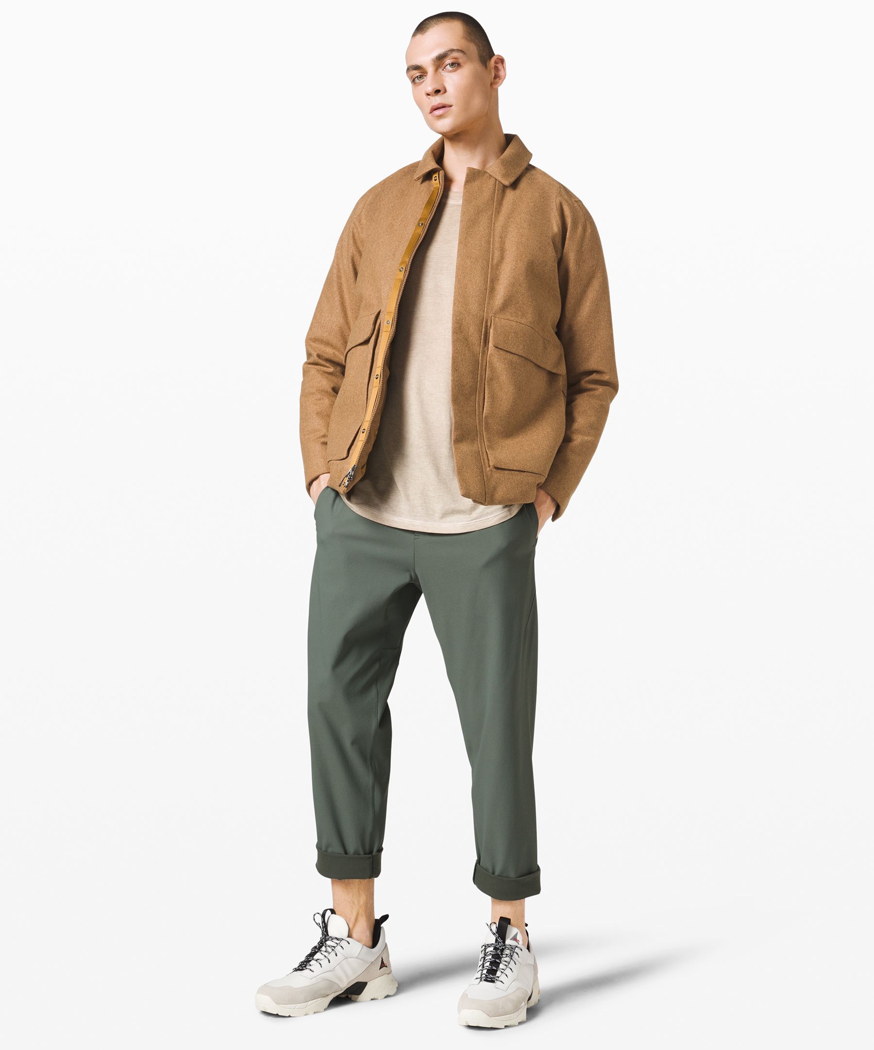 Lululemon Diffract Jacket * Lab In Khaki