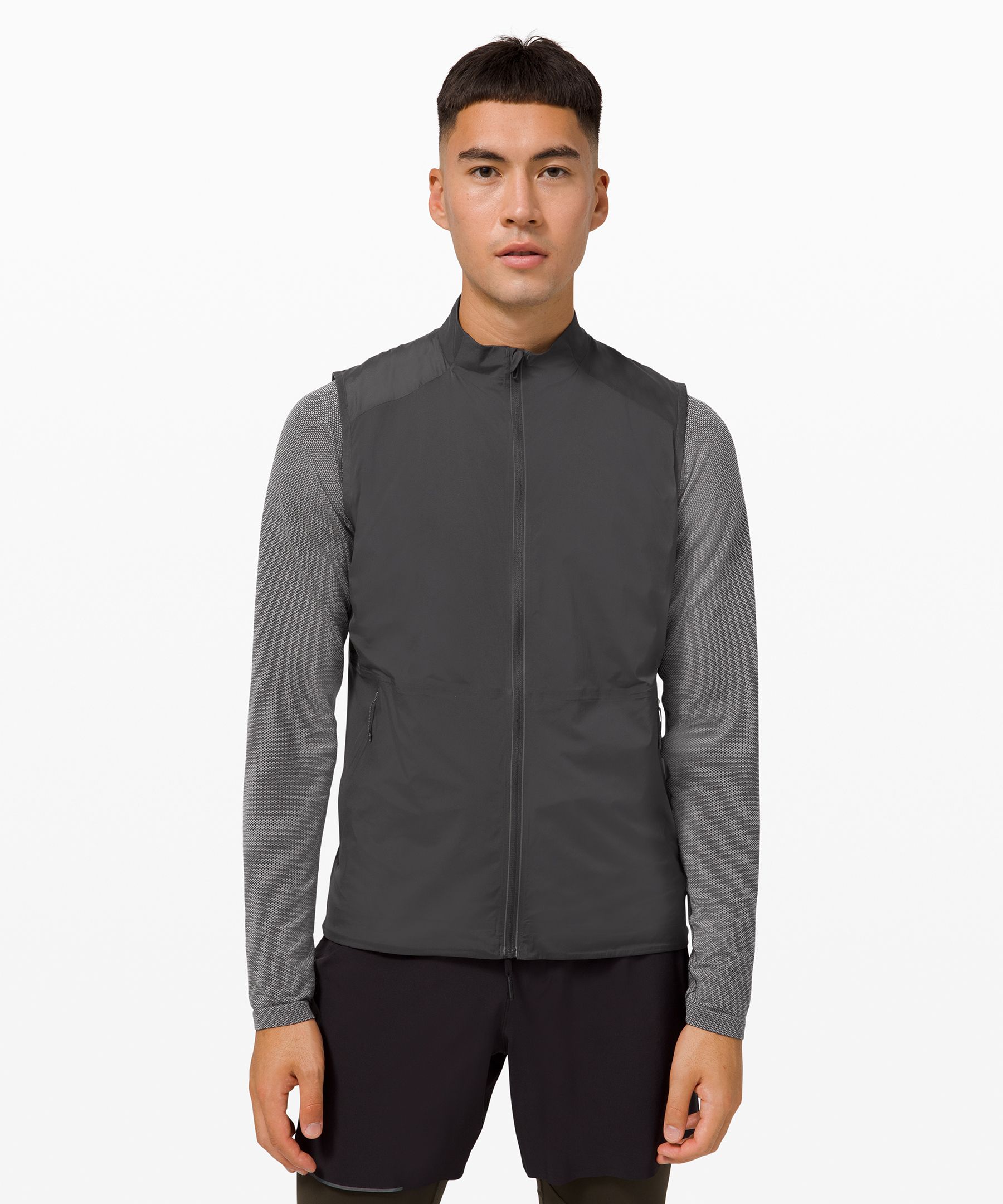 Lululemon Run For Cold Vest - Black - lulu fanatics