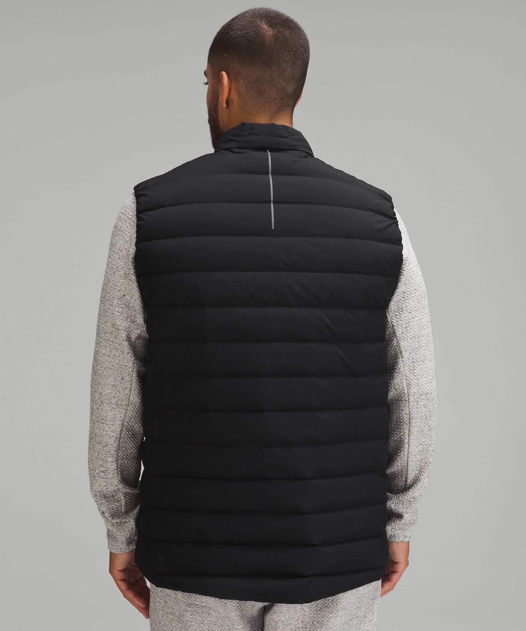 Shop Lululemon Navigation Down Vest In Black