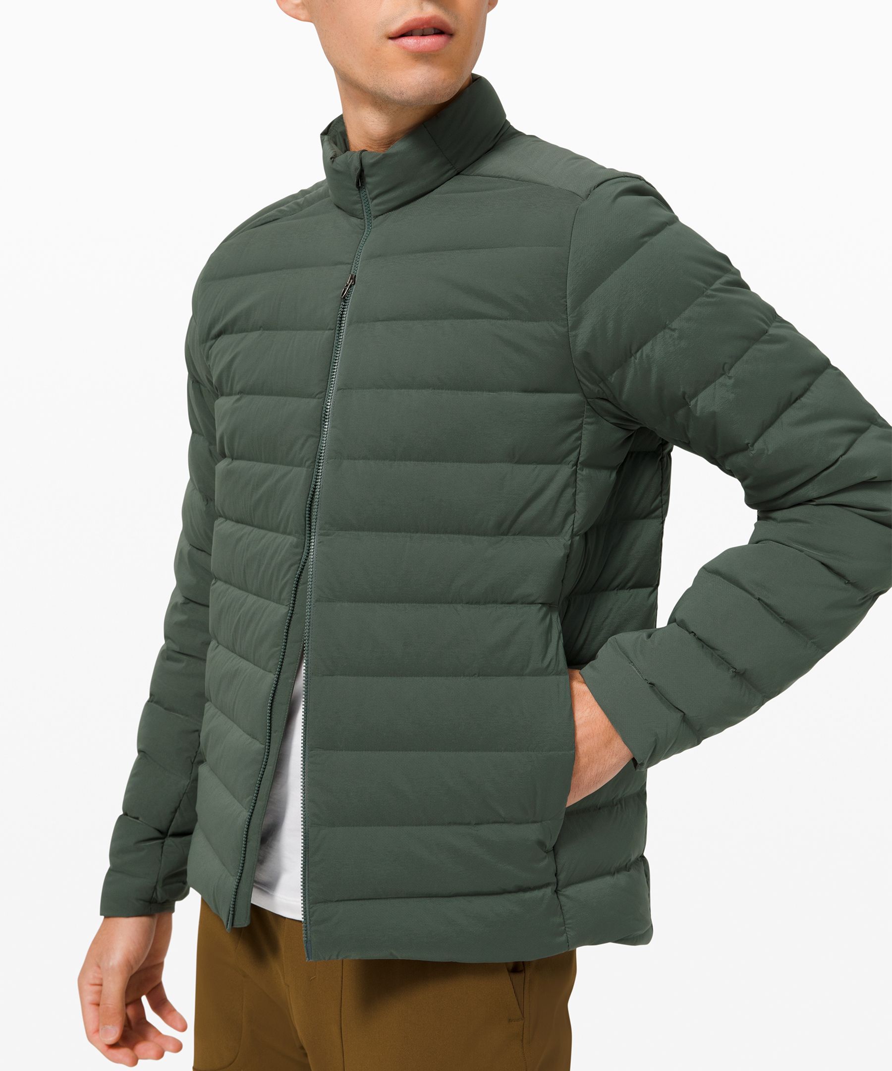 lululemon stretch ventilated running jacket