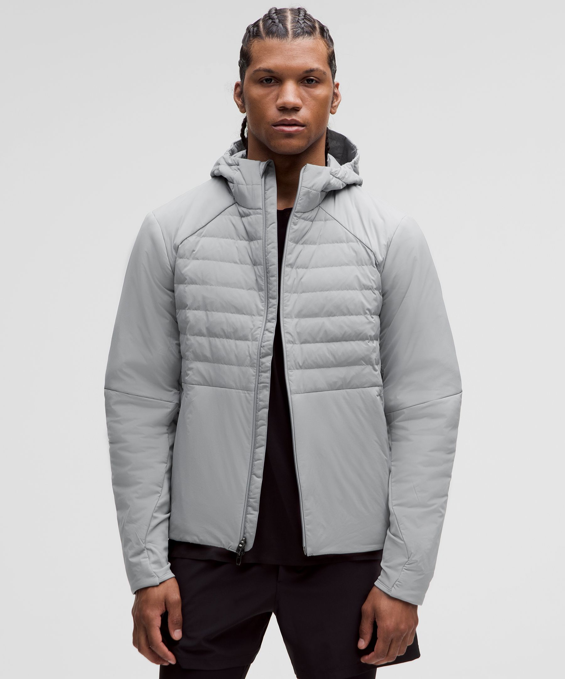 Lululemon Down For It All Hoodie In Rhino Grey | ModeSens