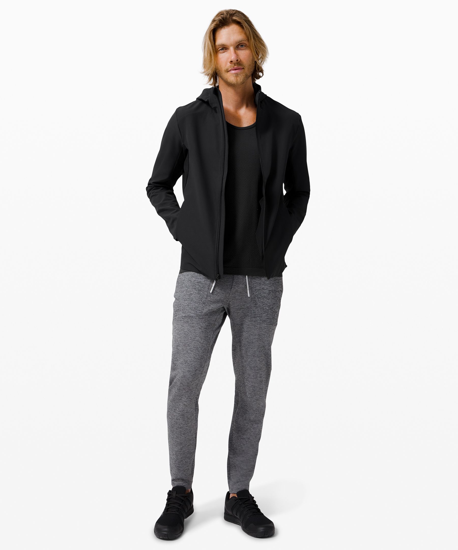 lululemon WARP PACKABLE CHAMBRAY - Outdoor jacket - rhino grey/grey -  Zalando.de