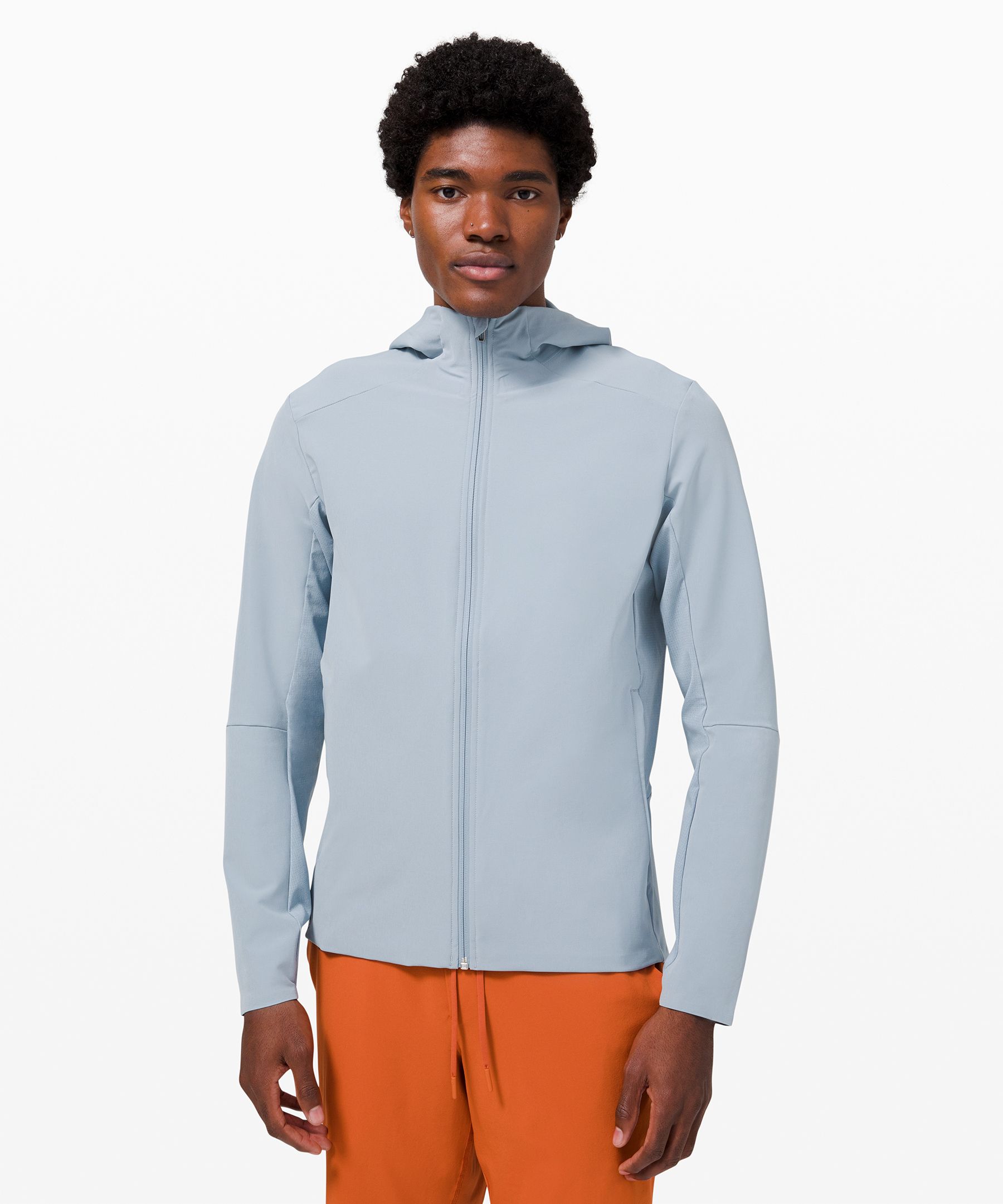 Lululemon Warp Light Packable Jacket In Chambray | ModeSens