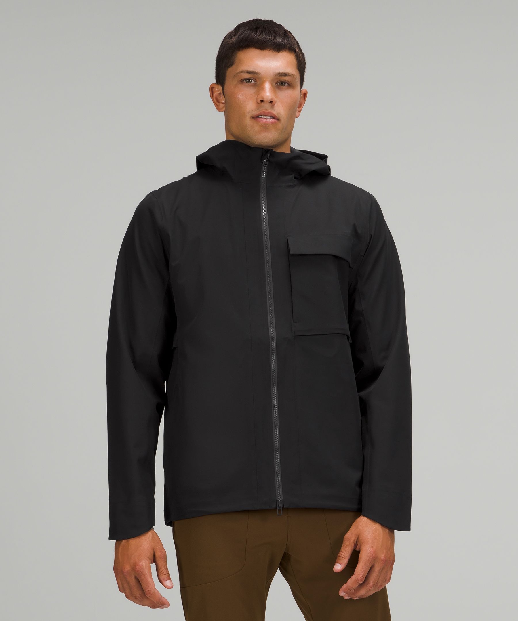 Lululemon Outpour Stretchseal Jacket In Black | ModeSens
