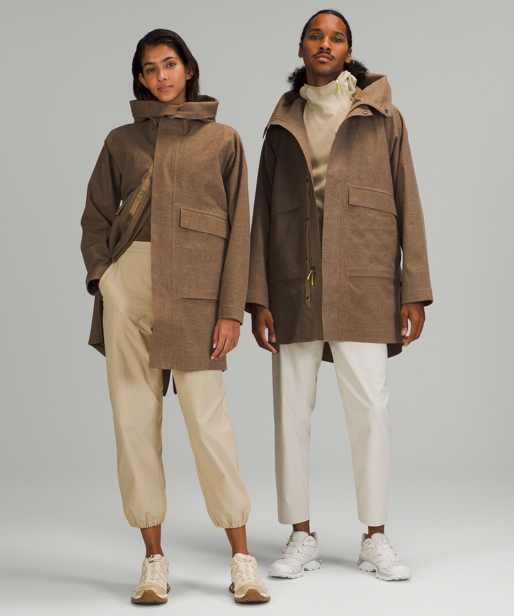 lululemon lab Wool Parka | Coats and Jackets | Lululemon UK