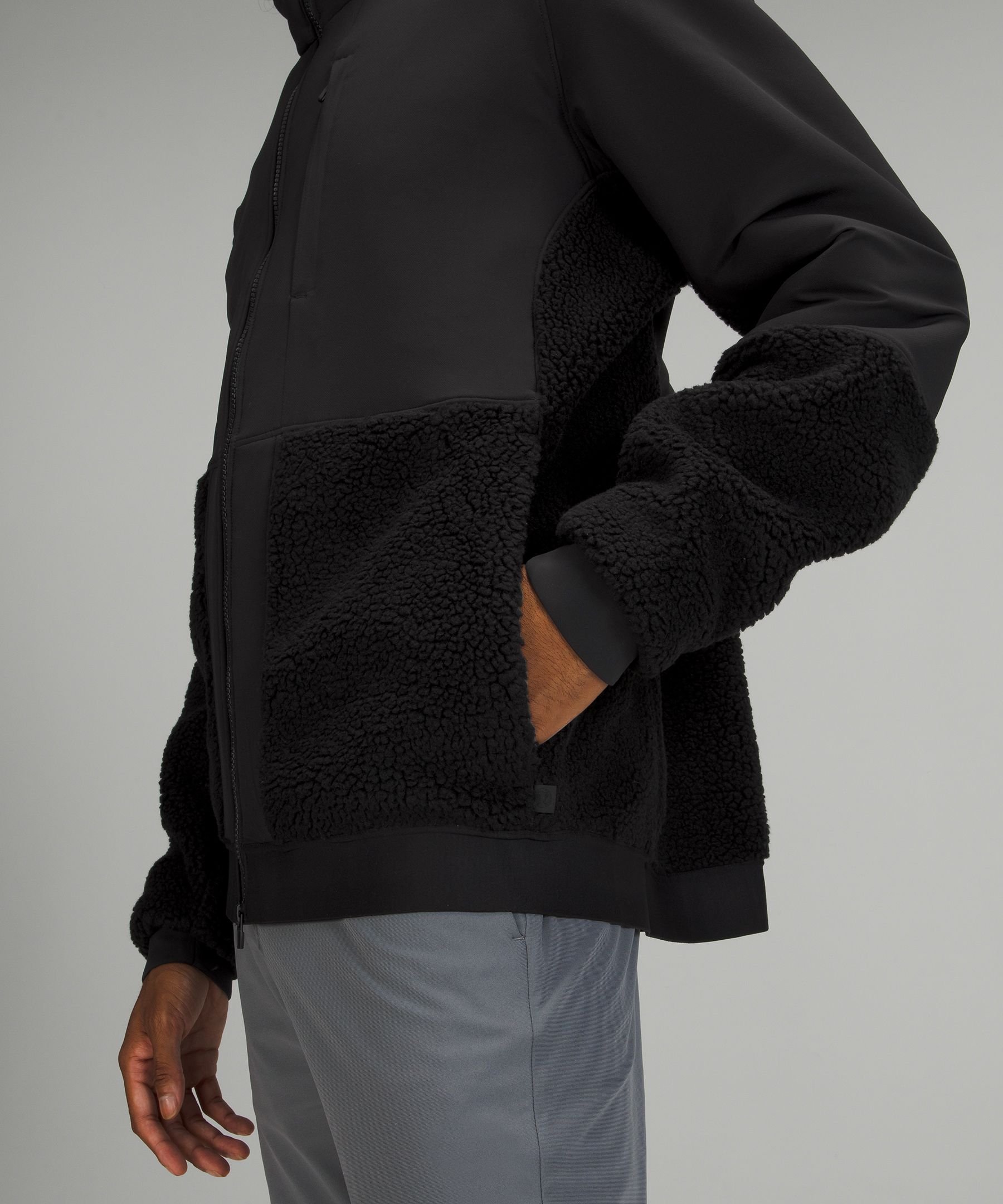 Textured Fleece Jacket