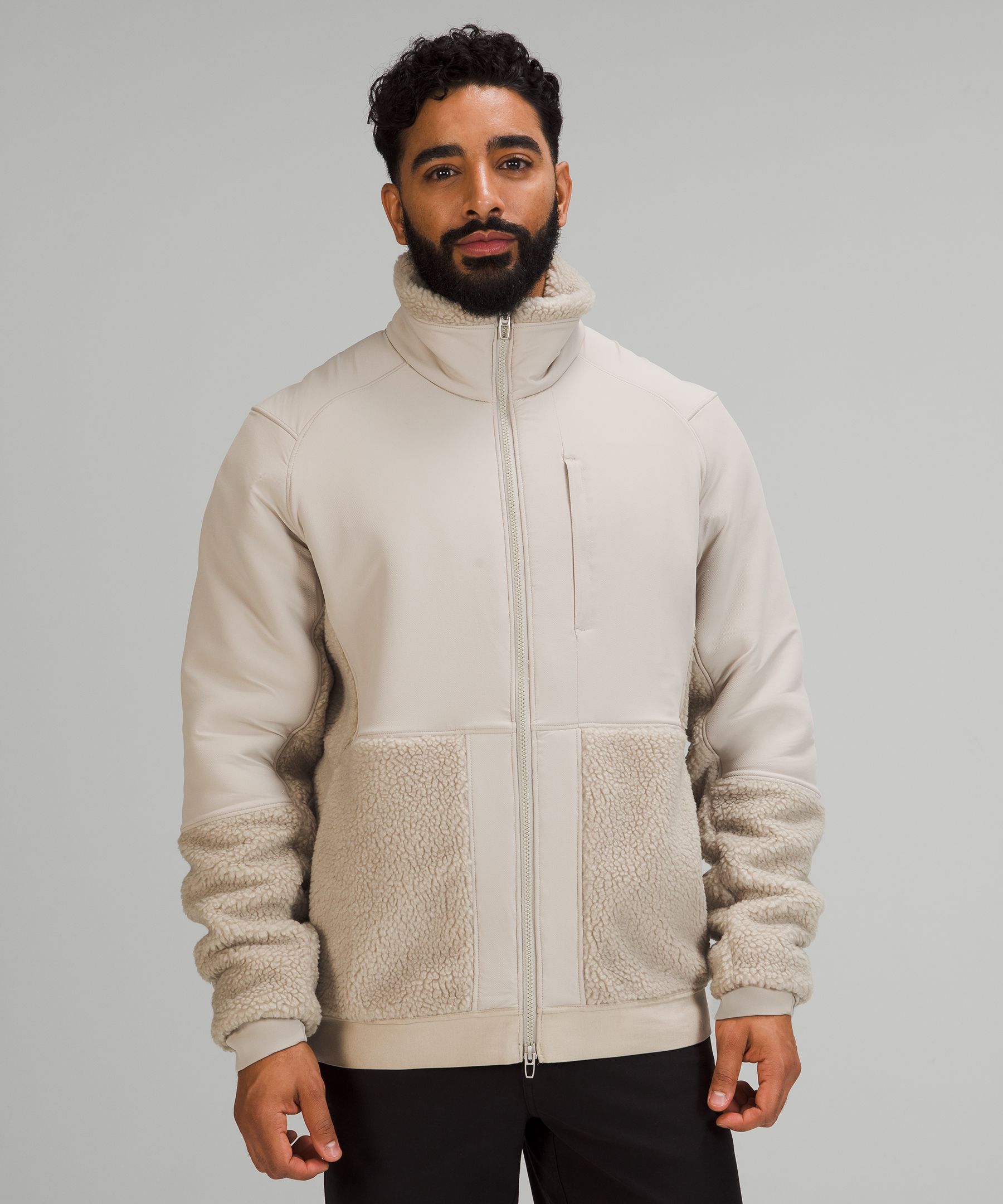 Textured Fleece Jacket