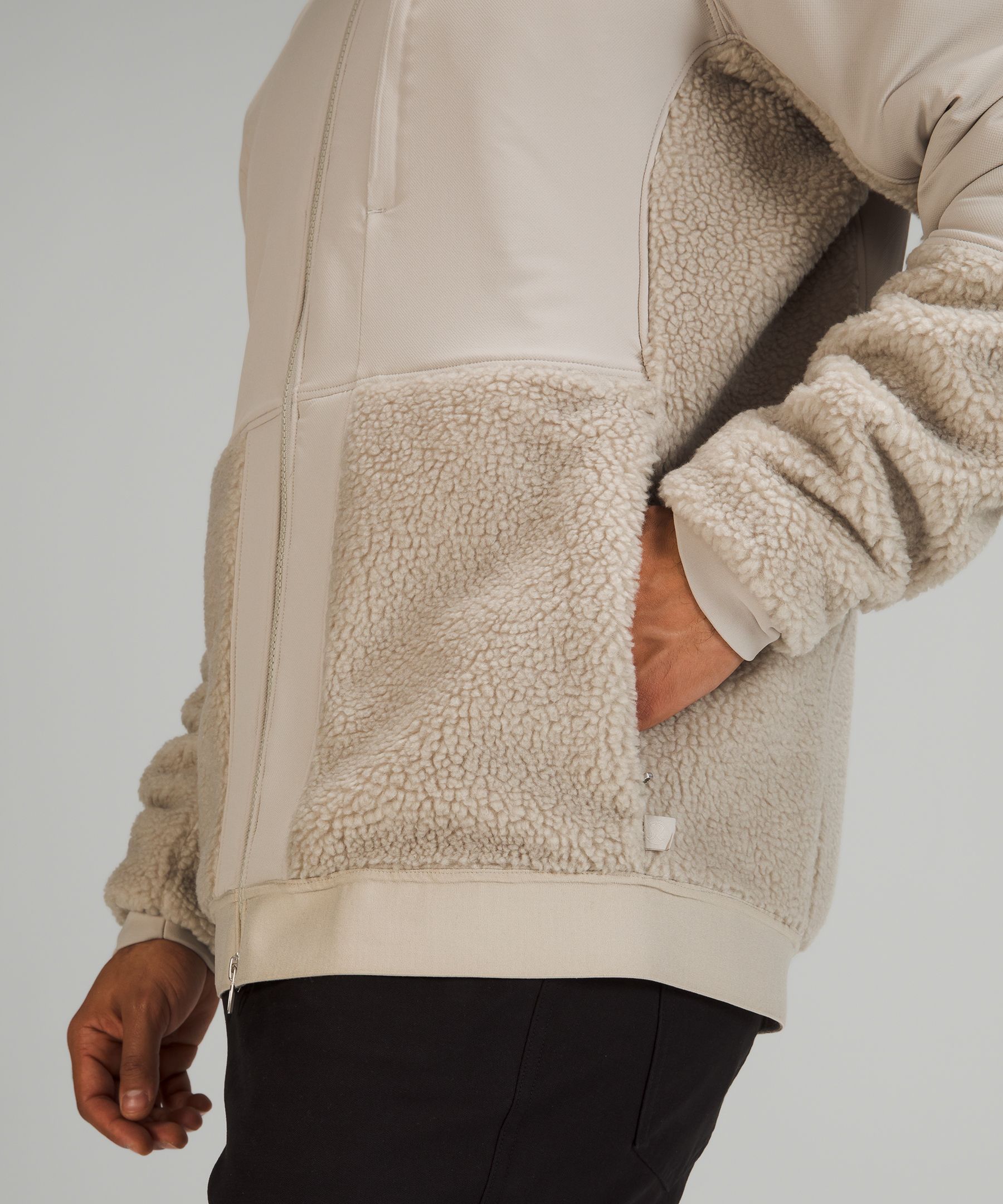 Textured Fleece Jacket