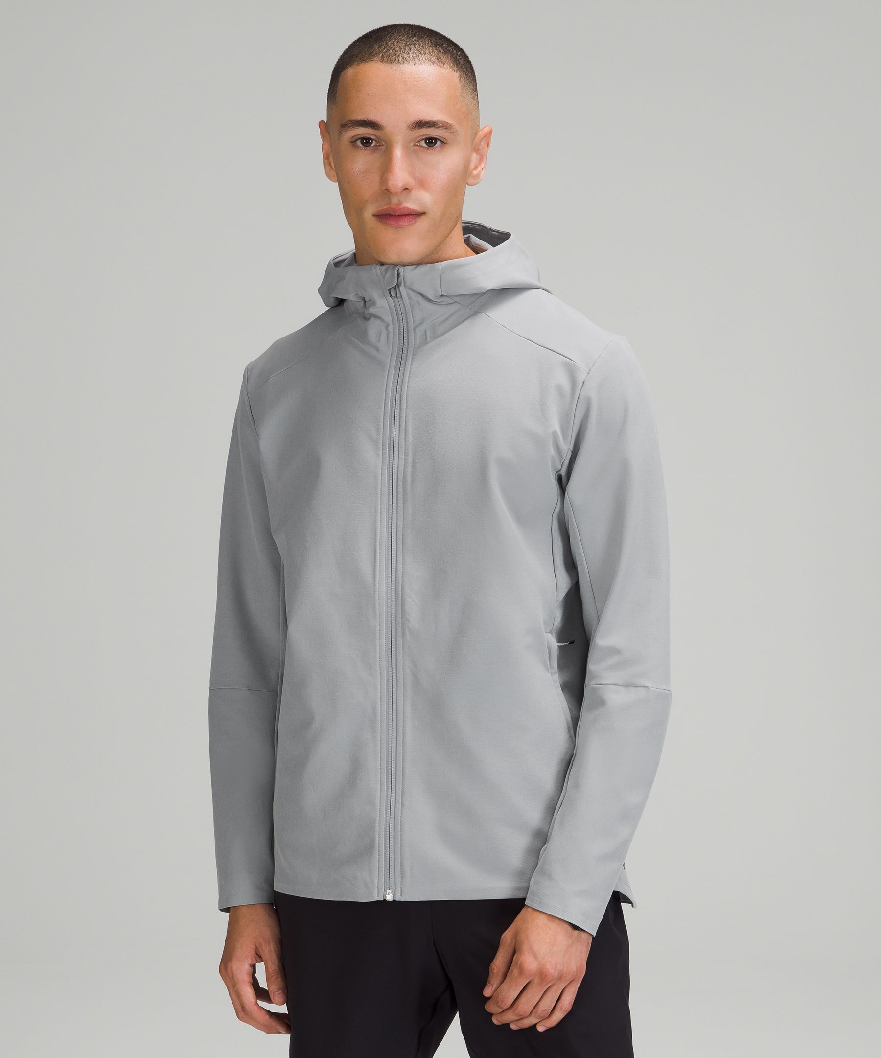 Lululemon Warp Light Packable Jacket In Rhino Grey | ModeSens