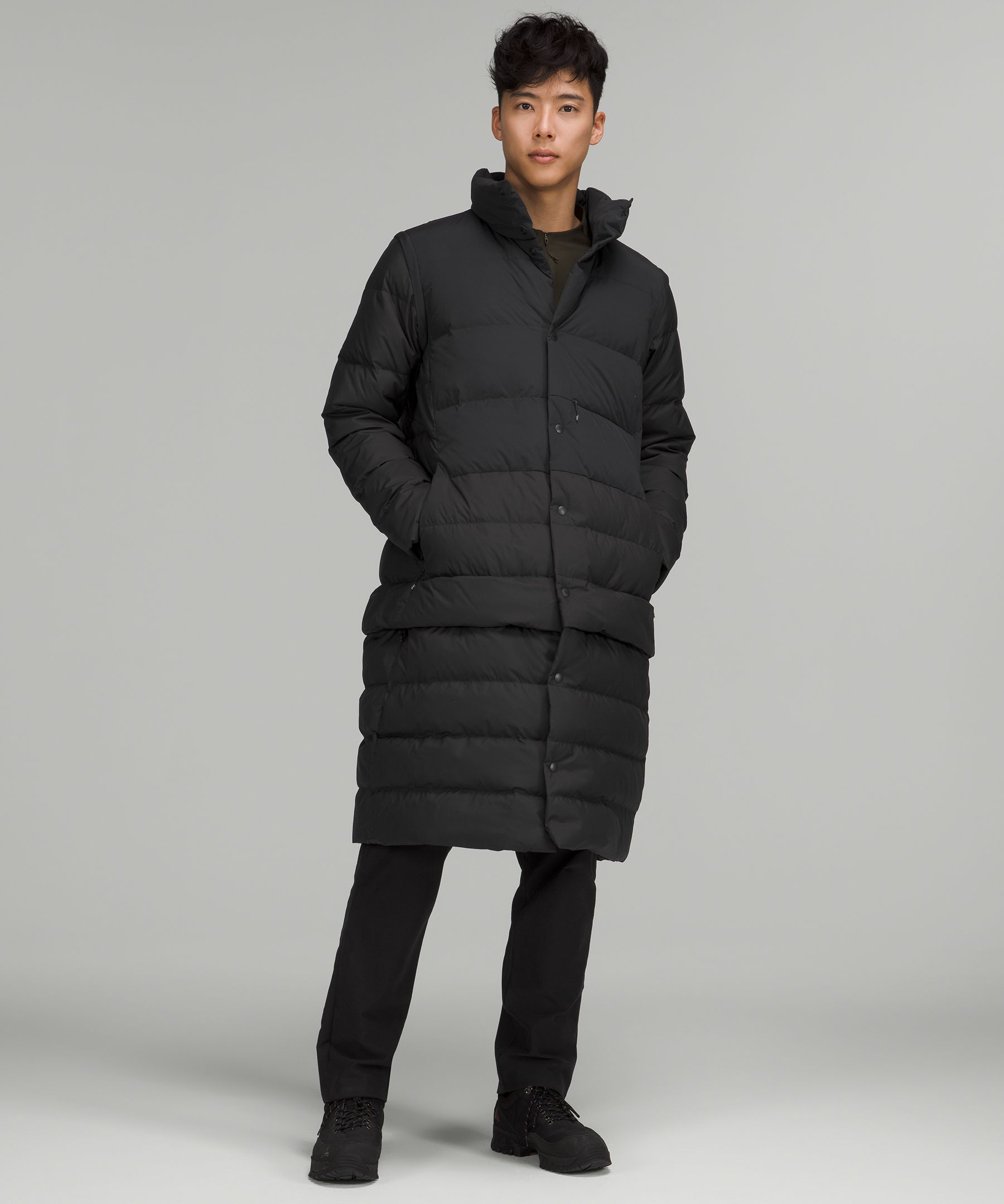 Lululemon Men's Transformable Parka In Black | ModeSens