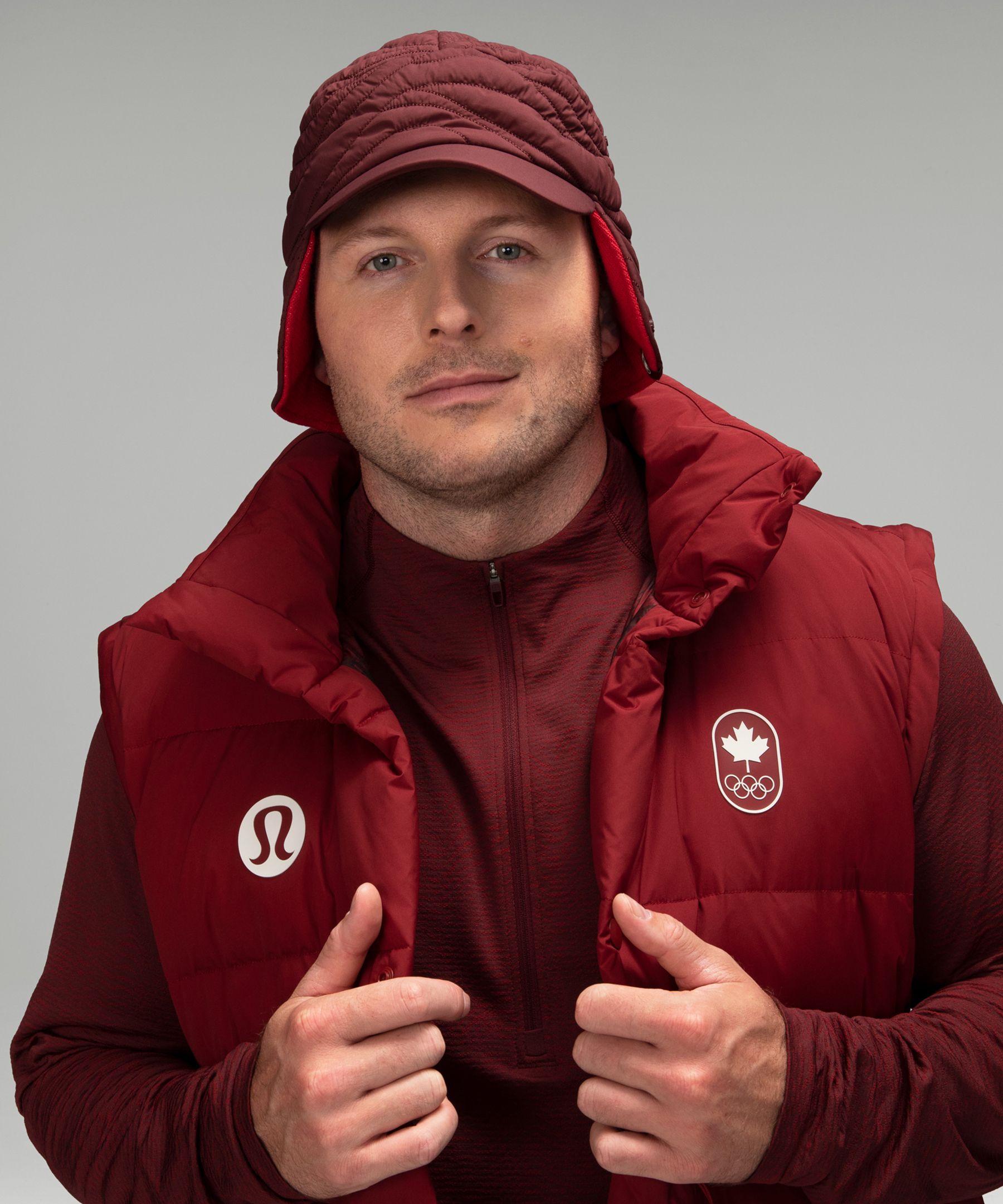 Lululemon Team Canada 22 Men's Transformable Parka *COC Logo. 2