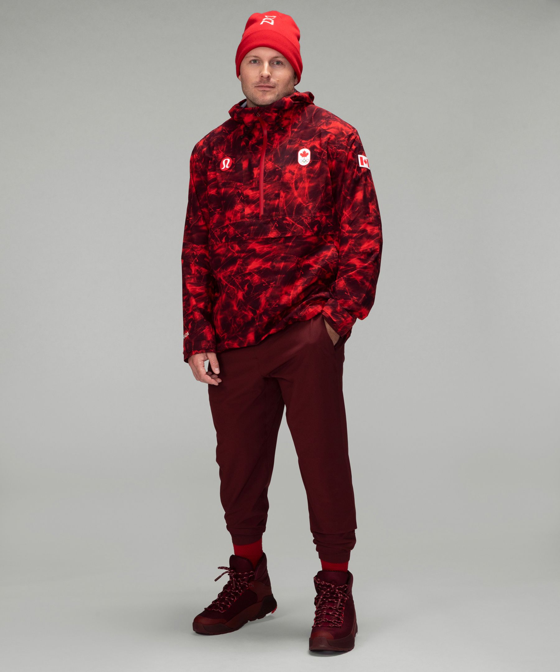 Team Canada Half-Zip Pullover *COC Logo | Men's Coats & Jackets
