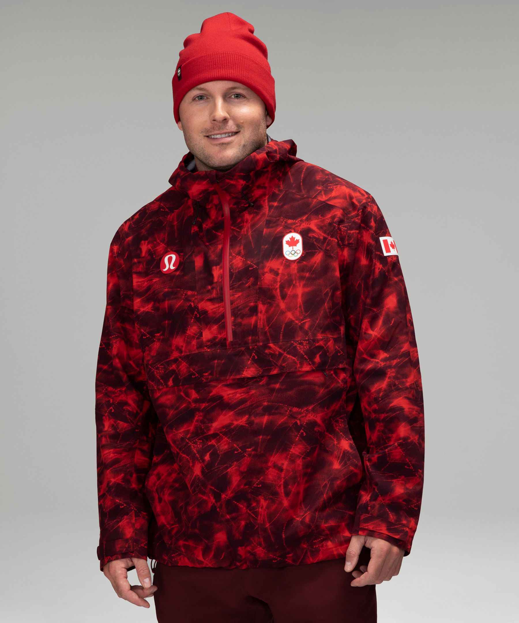 Team Canada Half-Zip Pullover *COC Logo | Men's Coats & Jackets