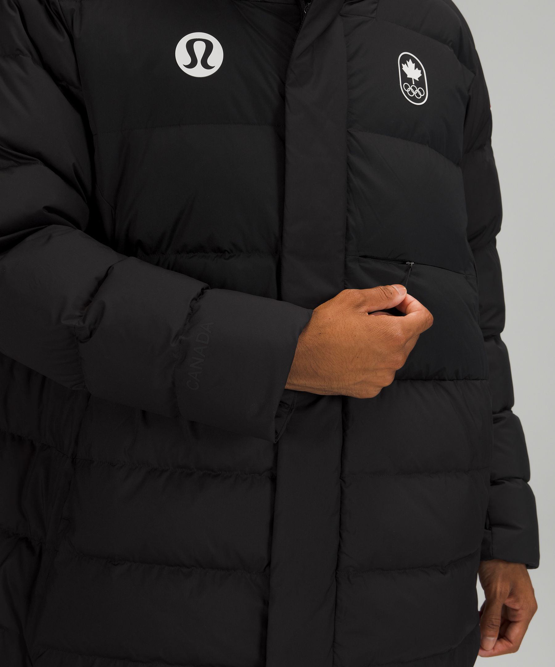 Lululemon Team Canada 22 Men's Down Jacket *COC Logo Online Only. 4