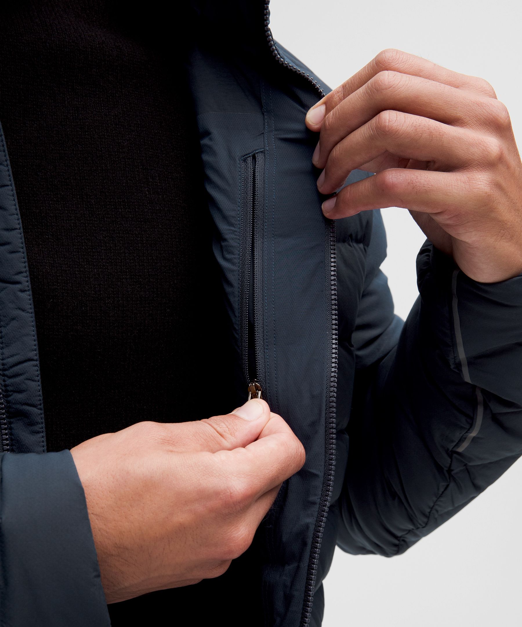 Lululemon navigation down jacket black on sale